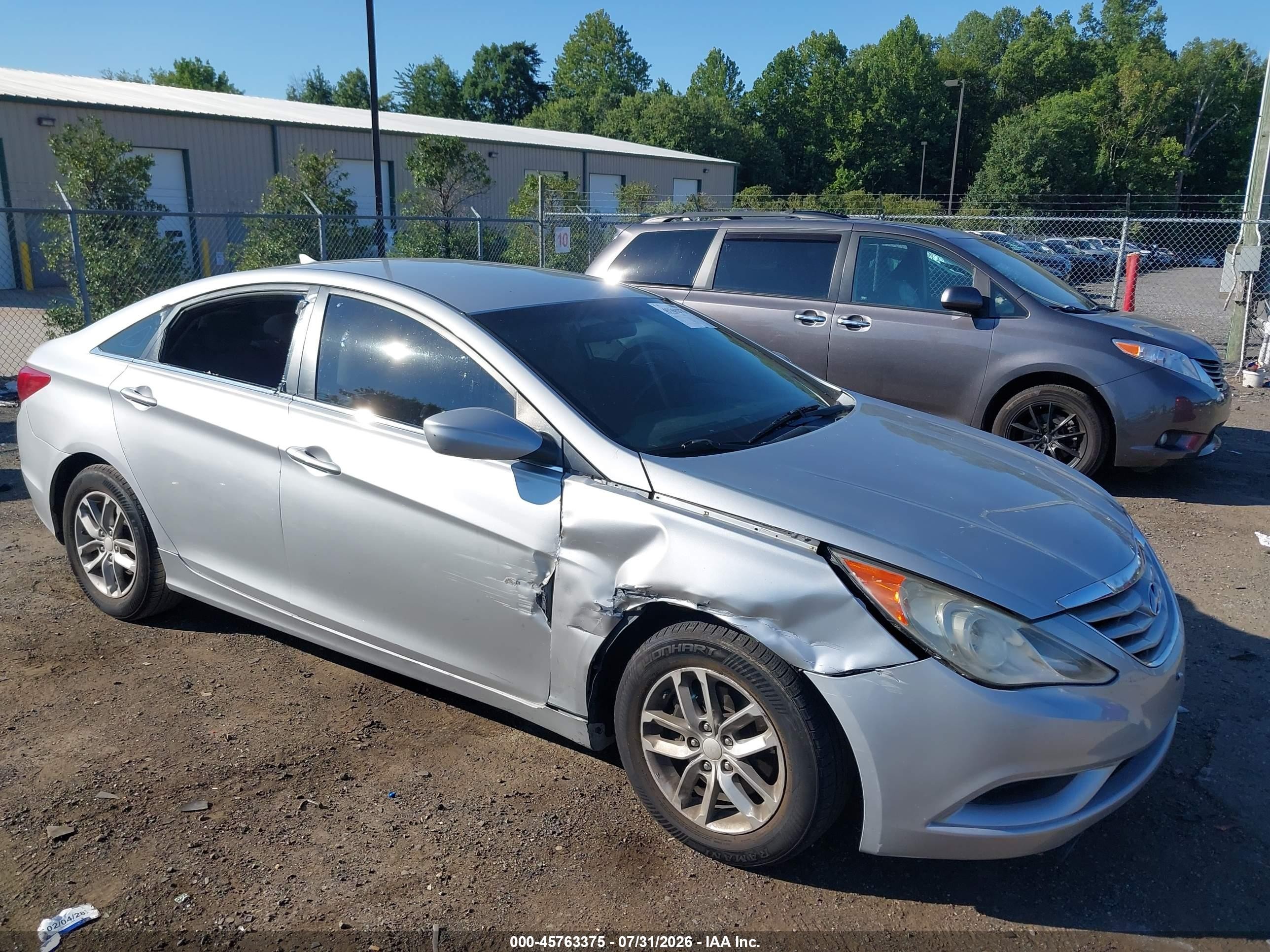 2011 Hyundai Sonata Gls Серебряный vin: 5NPEB4AC0BH211477