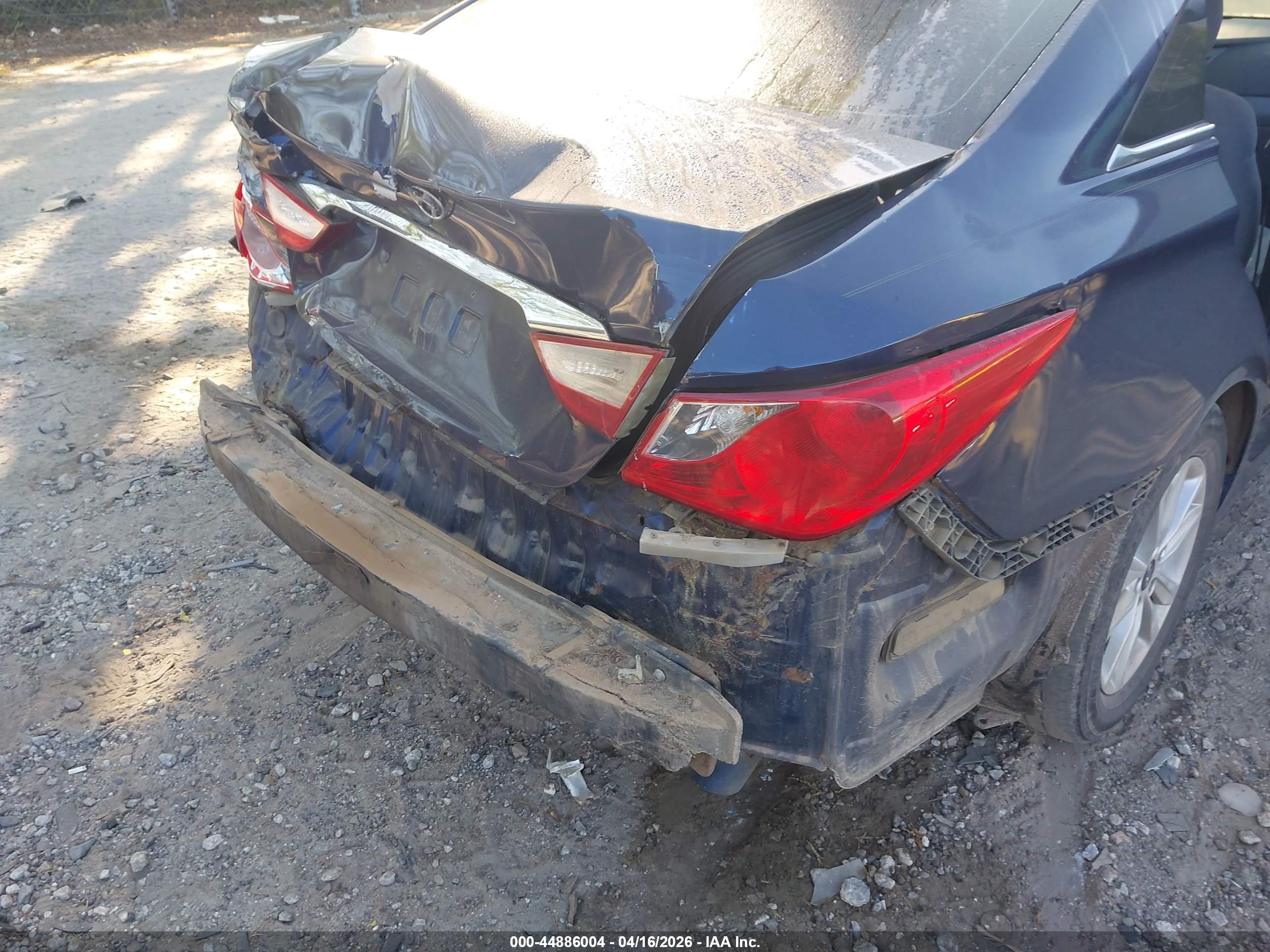 2011 Hyundai Sonata Gls Синий vin: 5NPEB4AC0BH215318