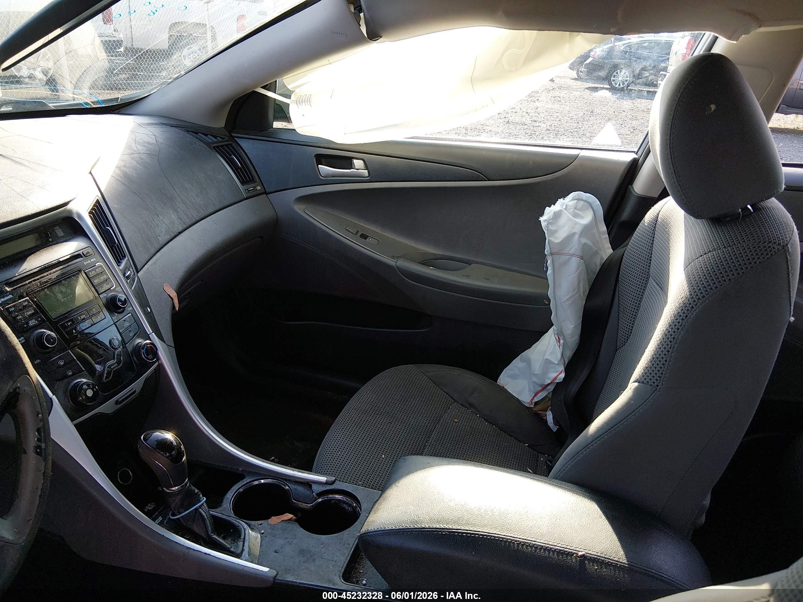 2011 Hyundai Sonata Gls Gray vin: 5NPEB4AC0BH231096