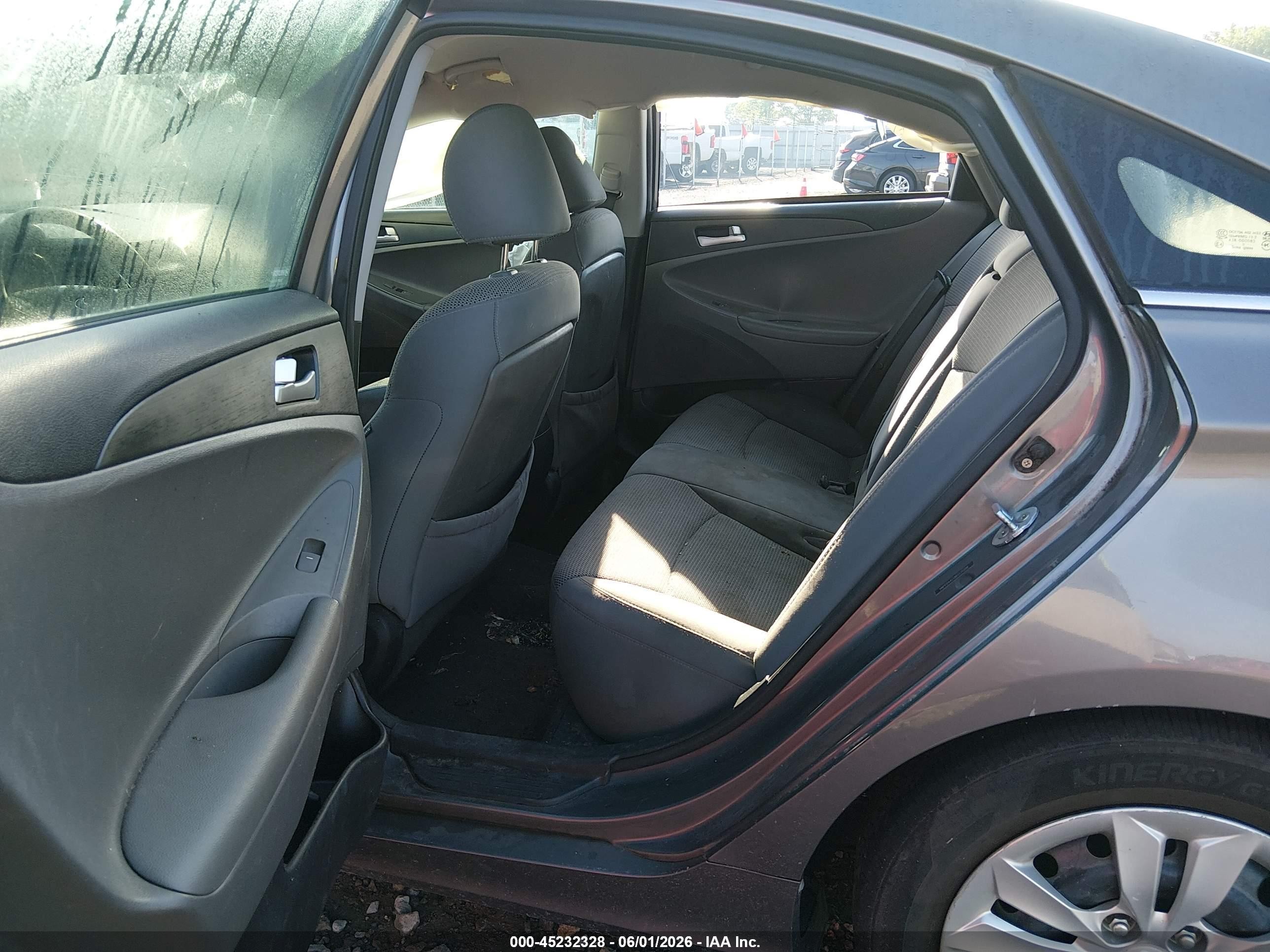 2011 Hyundai Sonata Gls Gray vin: 5NPEB4AC0BH231096