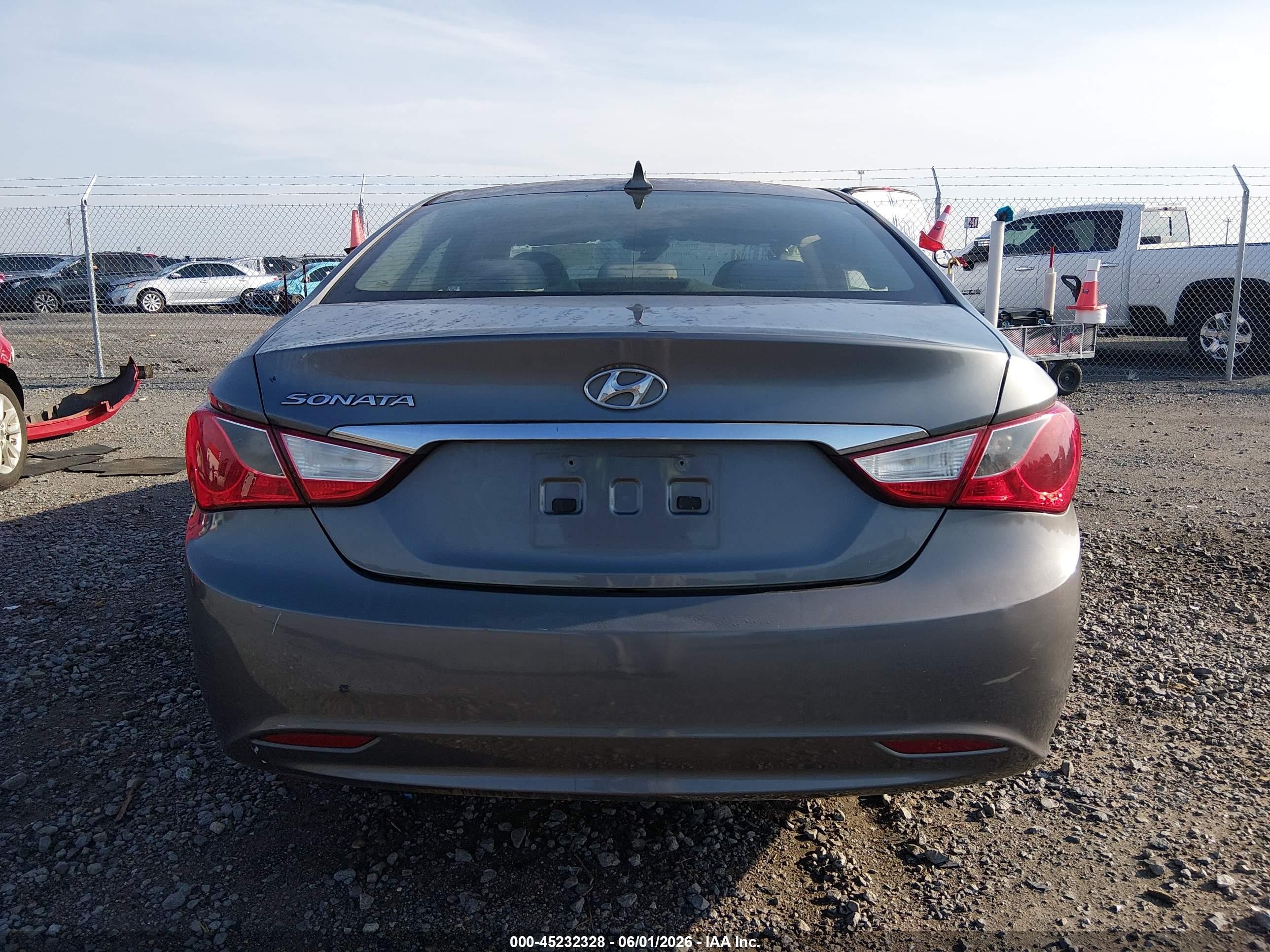 2011 Hyundai Sonata Gls Gray vin: 5NPEB4AC0BH231096