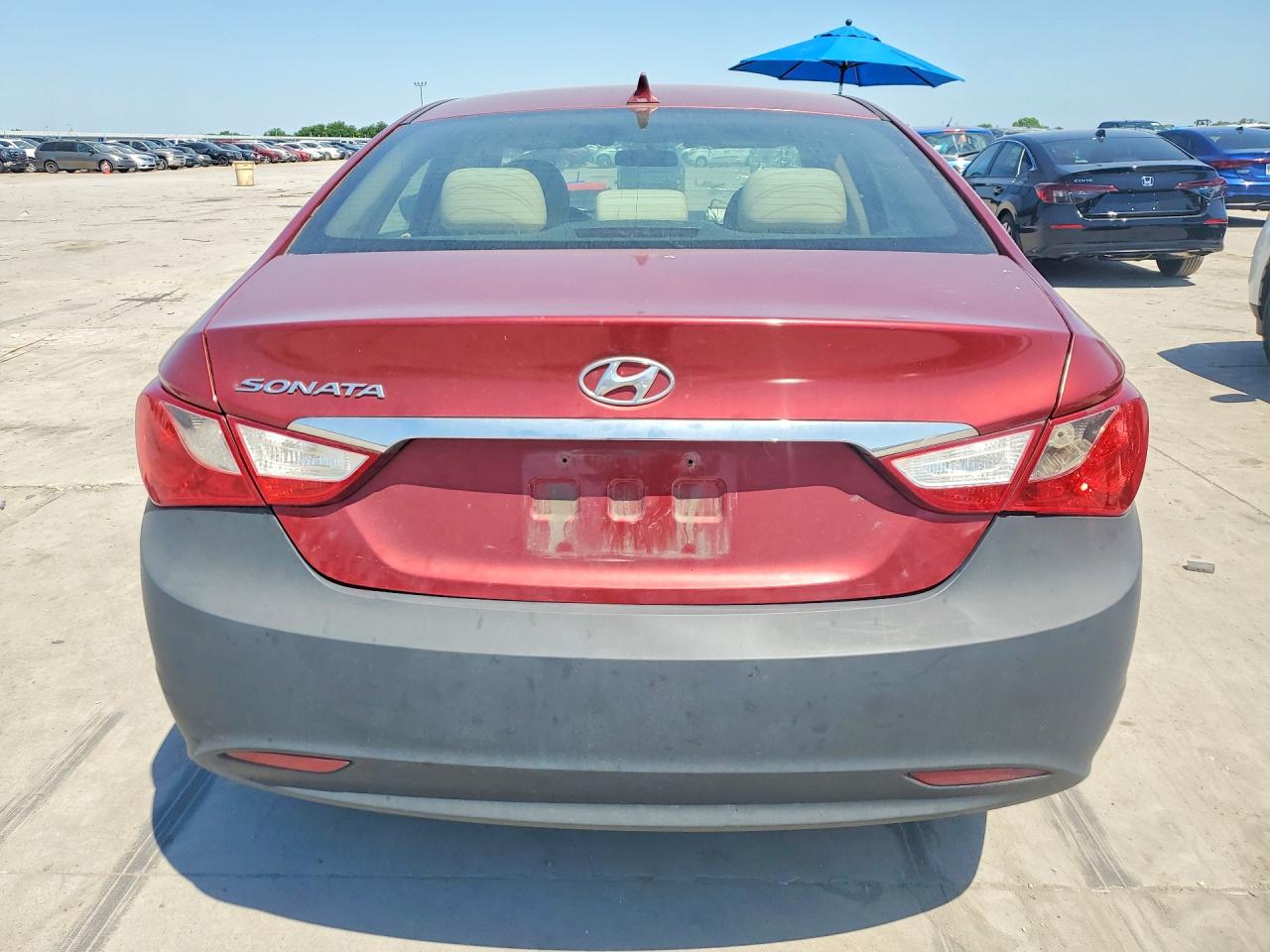 2011 Hyundai Sonata Gls Красный vin: 5NPEB4AC0BH233026