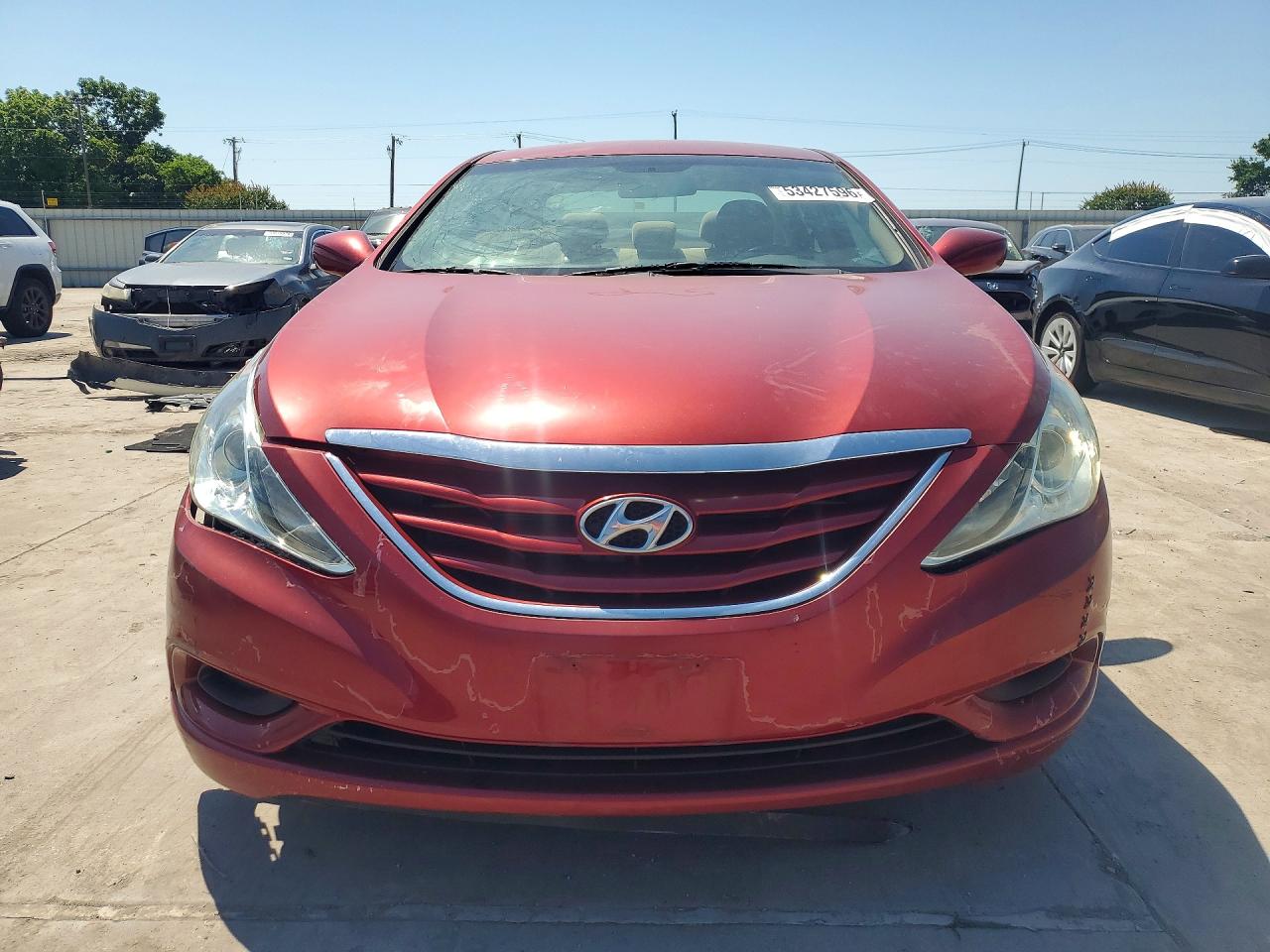 2011 Hyundai Sonata Gls Красный vin: 5NPEB4AC0BH233026