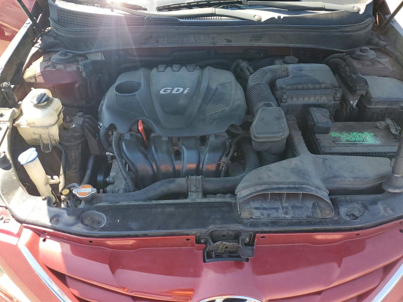 2011 Hyundai Sonata Gls Красный vin: 5NPEB4AC0BH233026