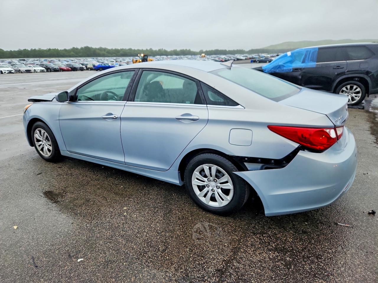 2011 Hyundai Sonata Gls Silver vin: 5NPEB4AC0BH236430