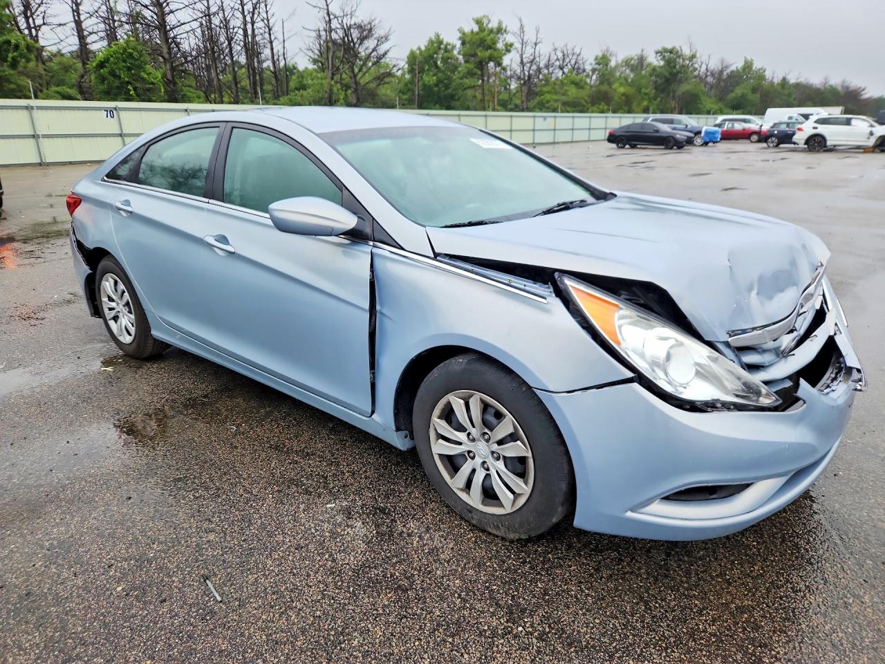 2011 Hyundai Sonata Gls Silver vin: 5NPEB4AC0BH236430