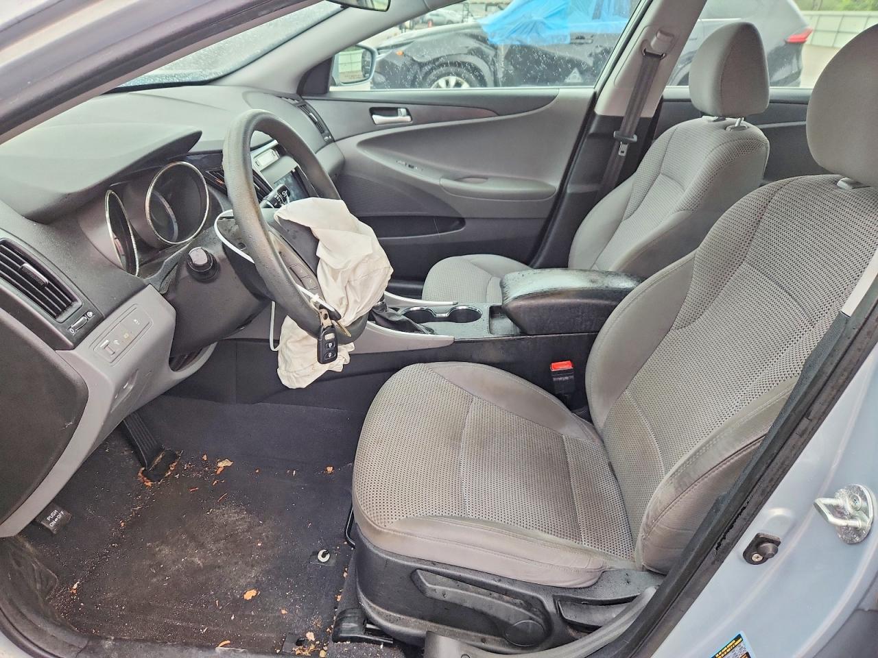 2011 Hyundai Sonata Gls Silver vin: 5NPEB4AC0BH236430