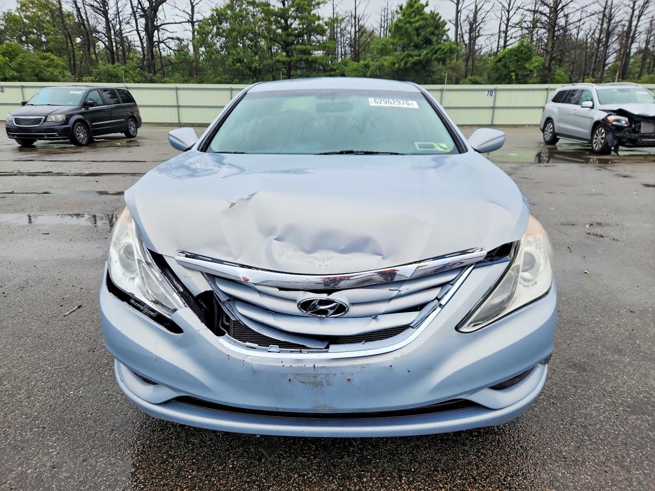 2011 Hyundai Sonata Gls Silver vin: 5NPEB4AC0BH236430