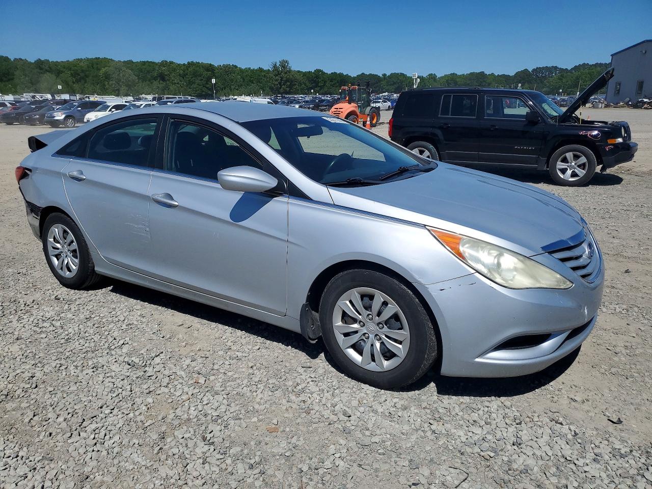2011 Hyundai Sonata Gls Серебряный vin: 5NPEB4AC0BH239389