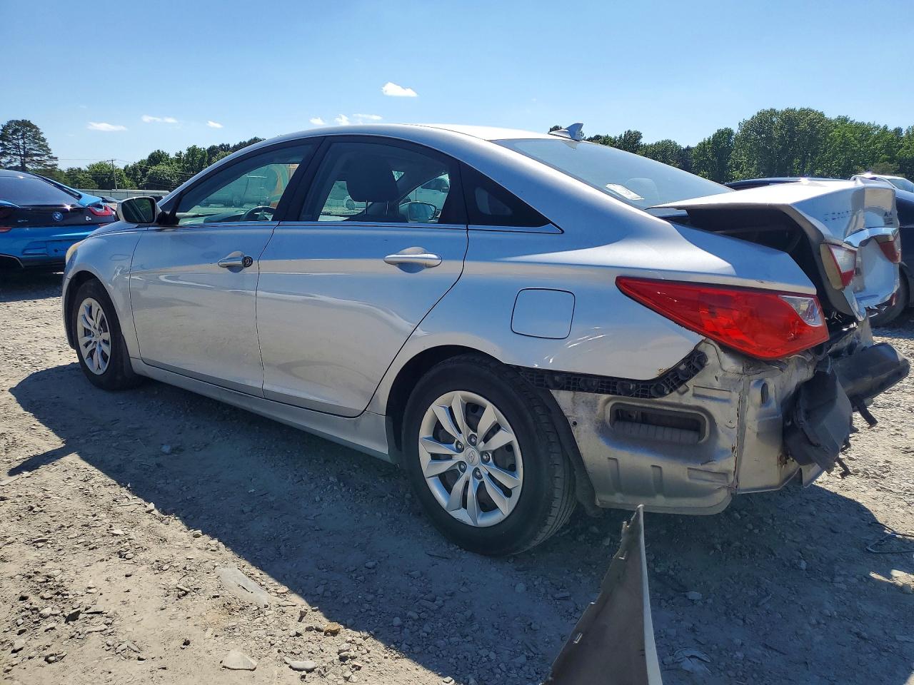2011 Hyundai Sonata Gls Серебряный vin: 5NPEB4AC0BH239389