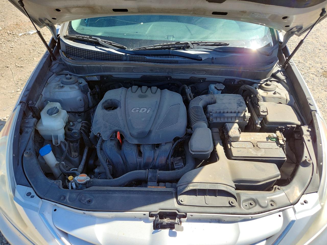 2011 Hyundai Sonata Gls Серебряный vin: 5NPEB4AC0BH243667