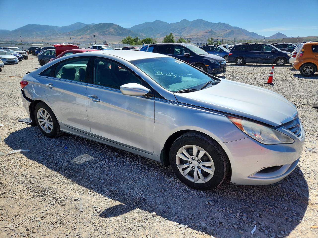2011 Hyundai Sonata Gls Серебряный vin: 5NPEB4AC0BH243667