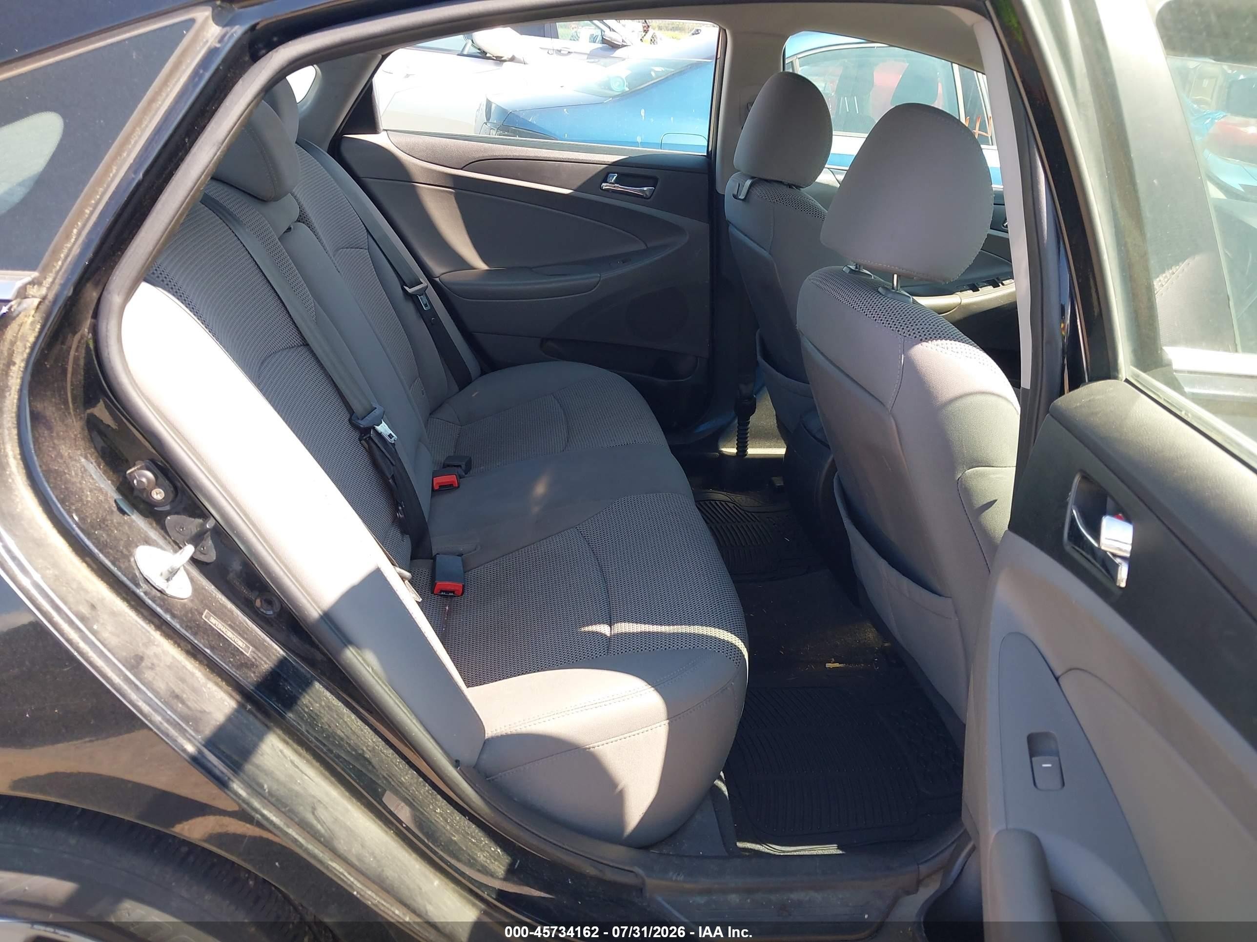 2011 Hyundai Sonata Gls Black vin: 5NPEB4AC0BH245967