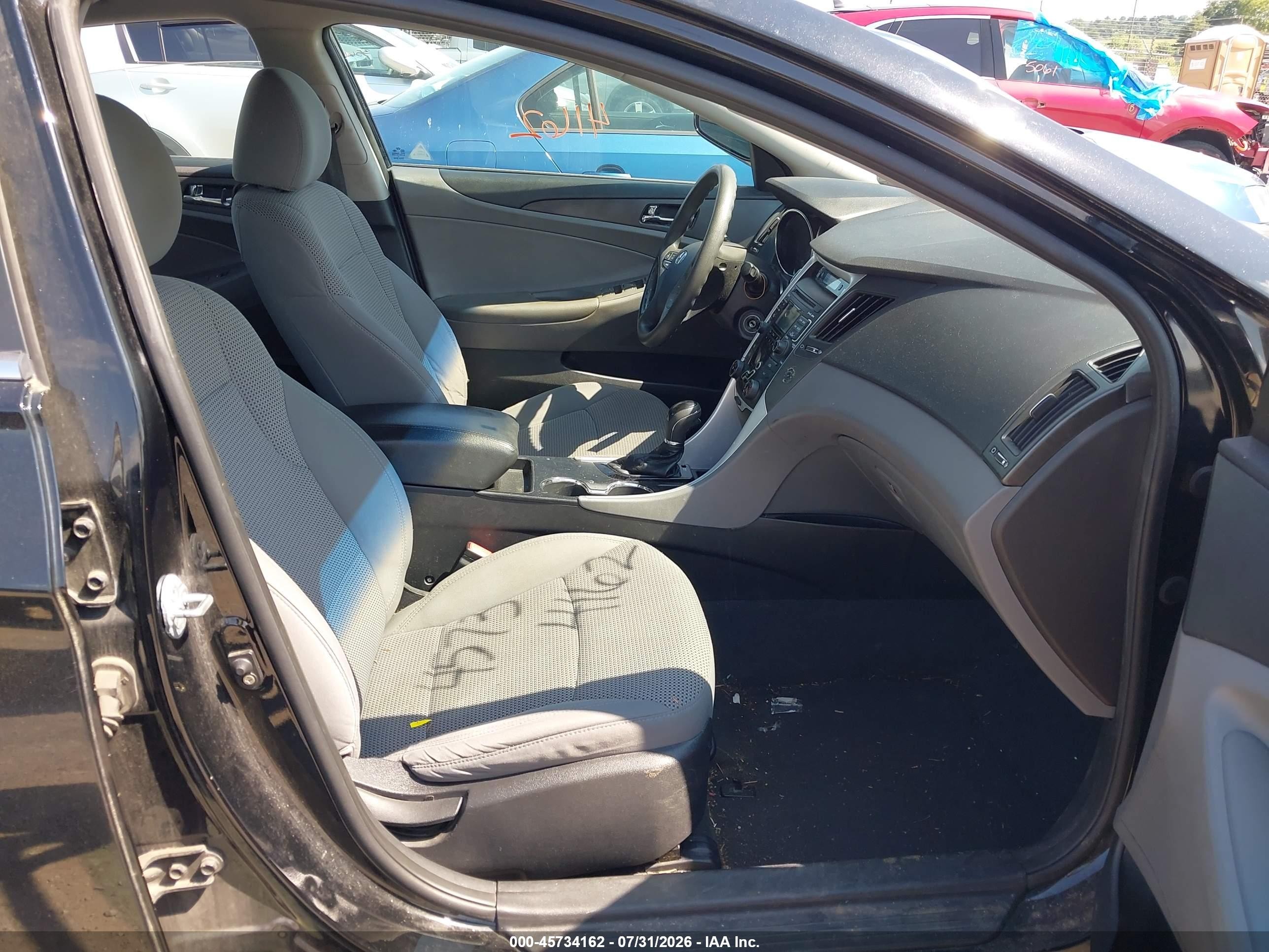 2011 Hyundai Sonata Gls Black vin: 5NPEB4AC0BH245967