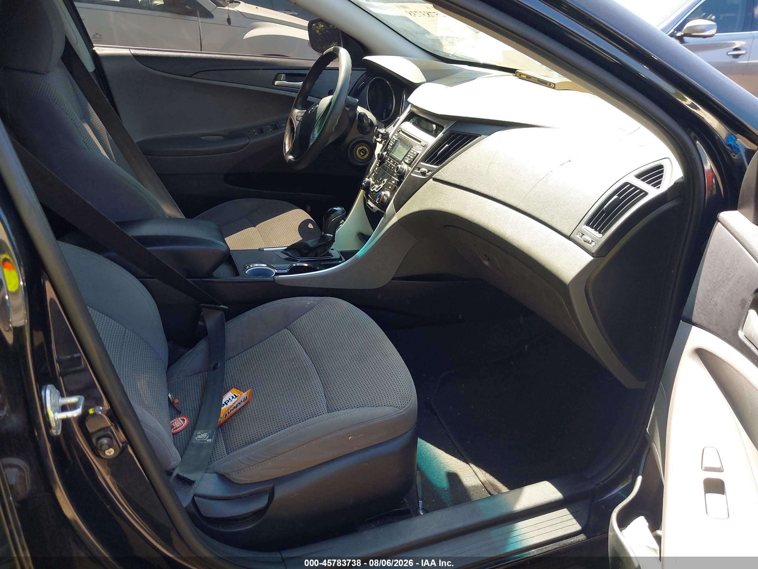 2011 Hyundai Sonata Gls Черный vin: 5NPEB4AC0BH257018