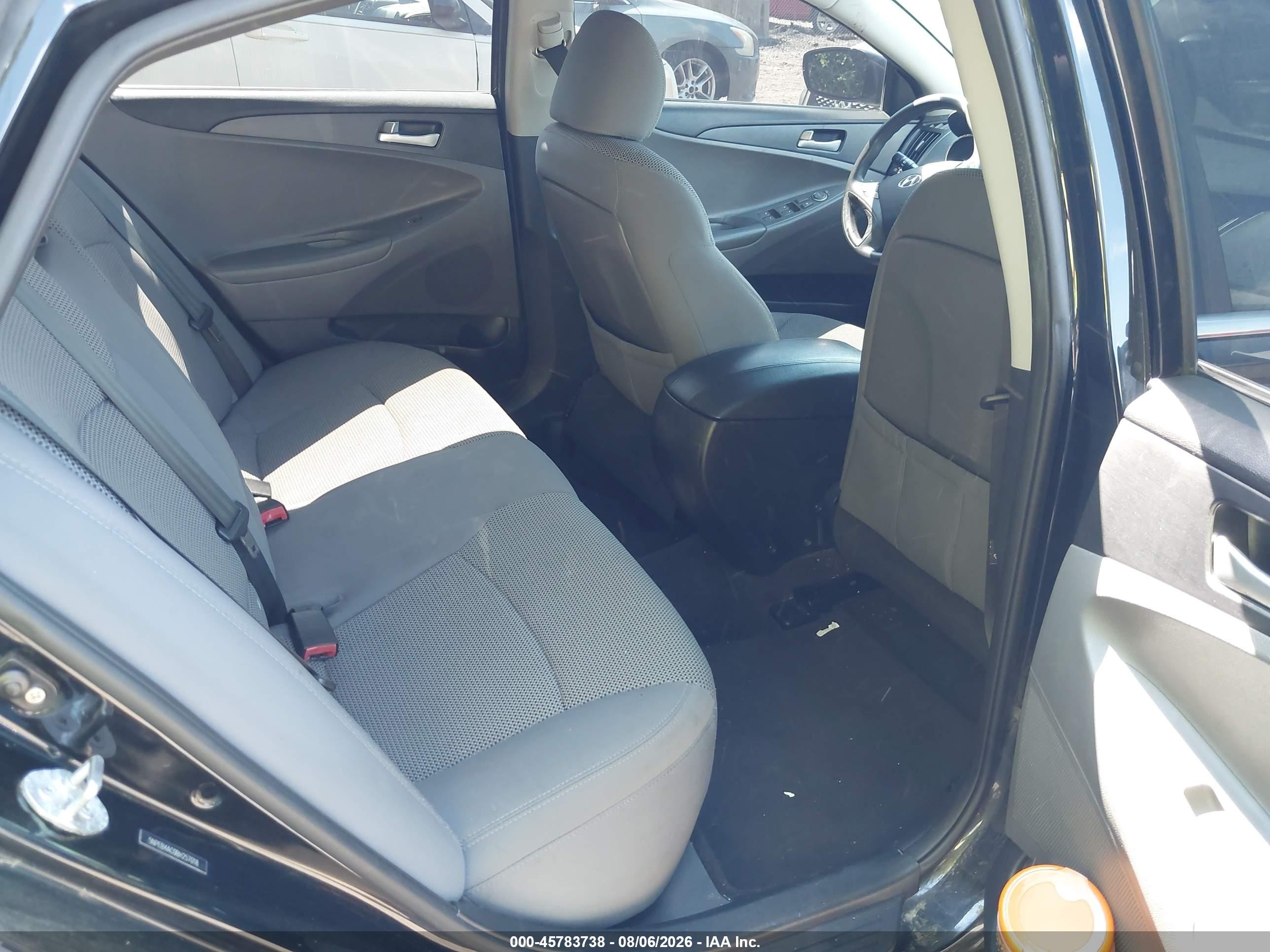 2011 Hyundai Sonata Gls Черный vin: 5NPEB4AC0BH257018