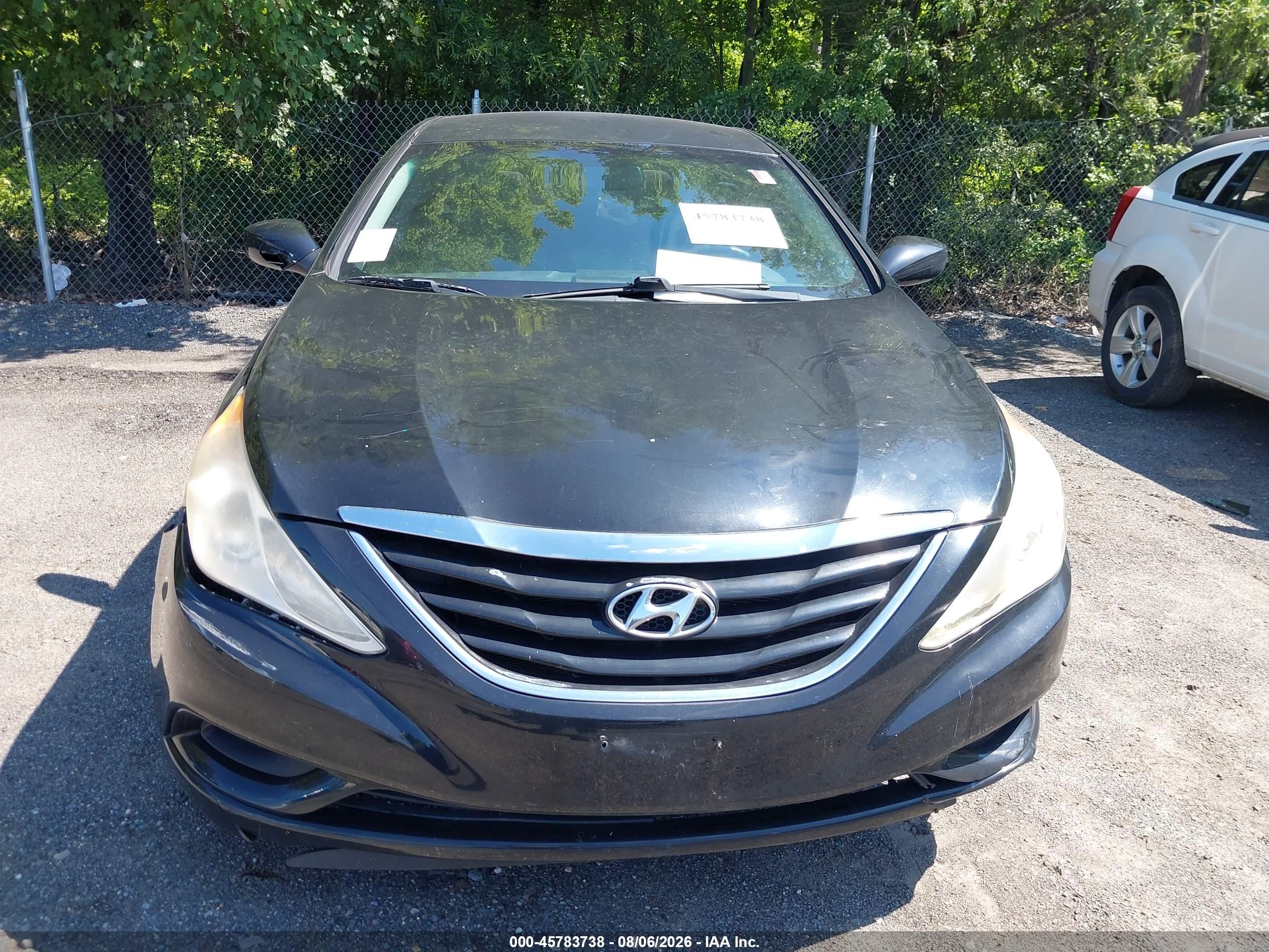 2011 Hyundai Sonata Gls Черный vin: 5NPEB4AC0BH257018