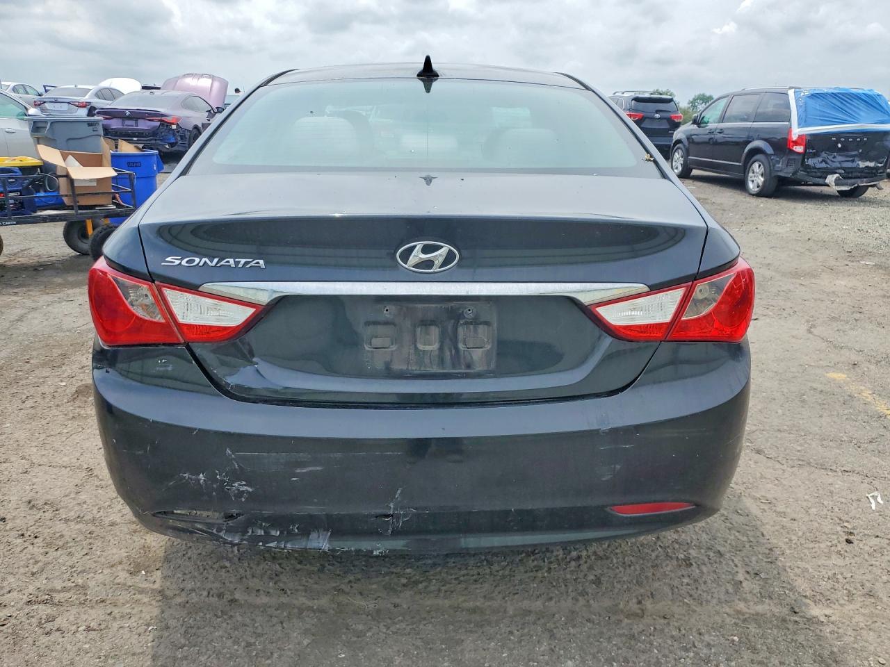 2011 Hyundai Sonata Gls Black vin: 5NPEB4AC0BH262641