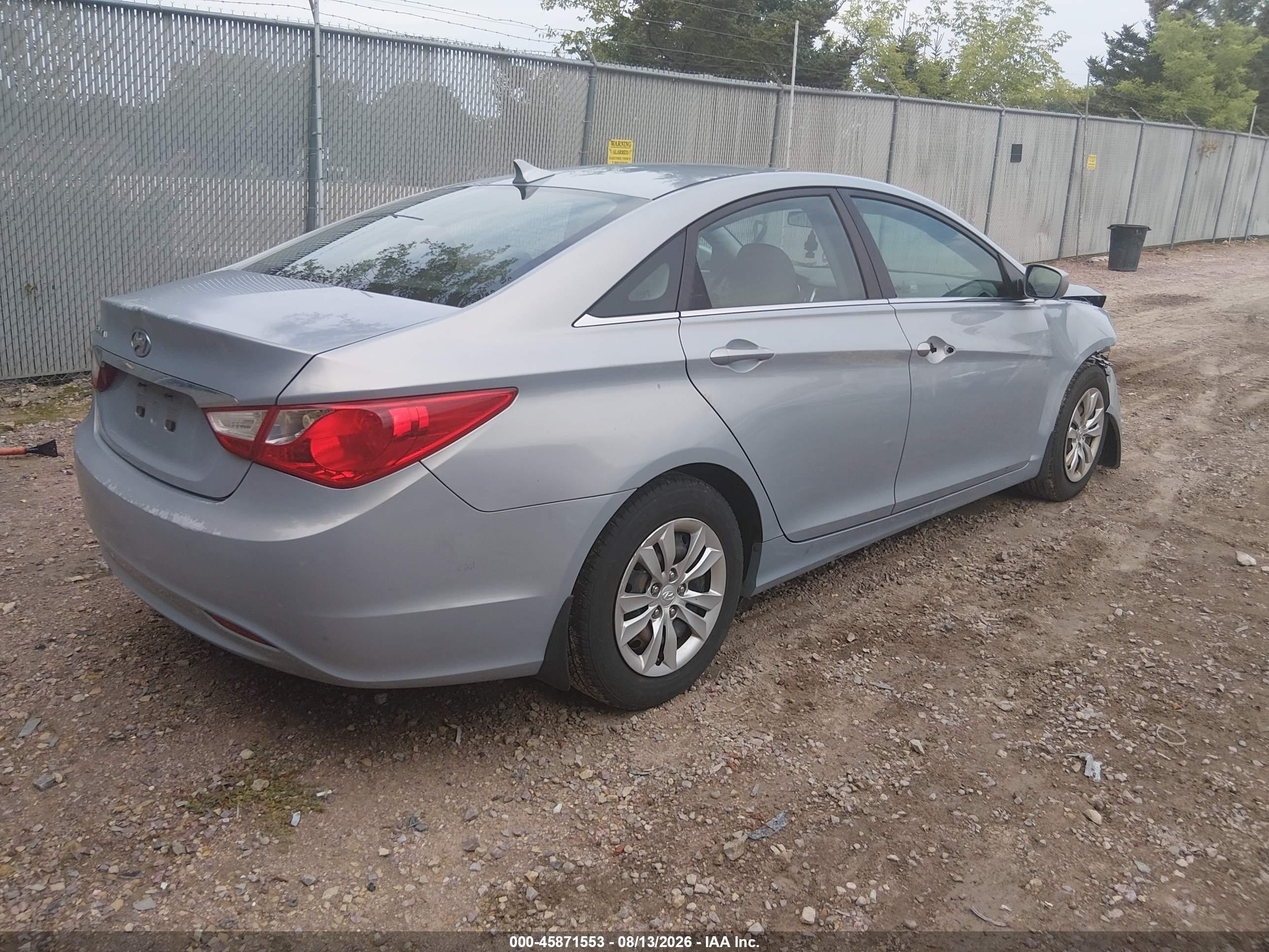 2011 Hyundai Sonata Gls Серебряный vin: 5NPEB4AC0BH267399