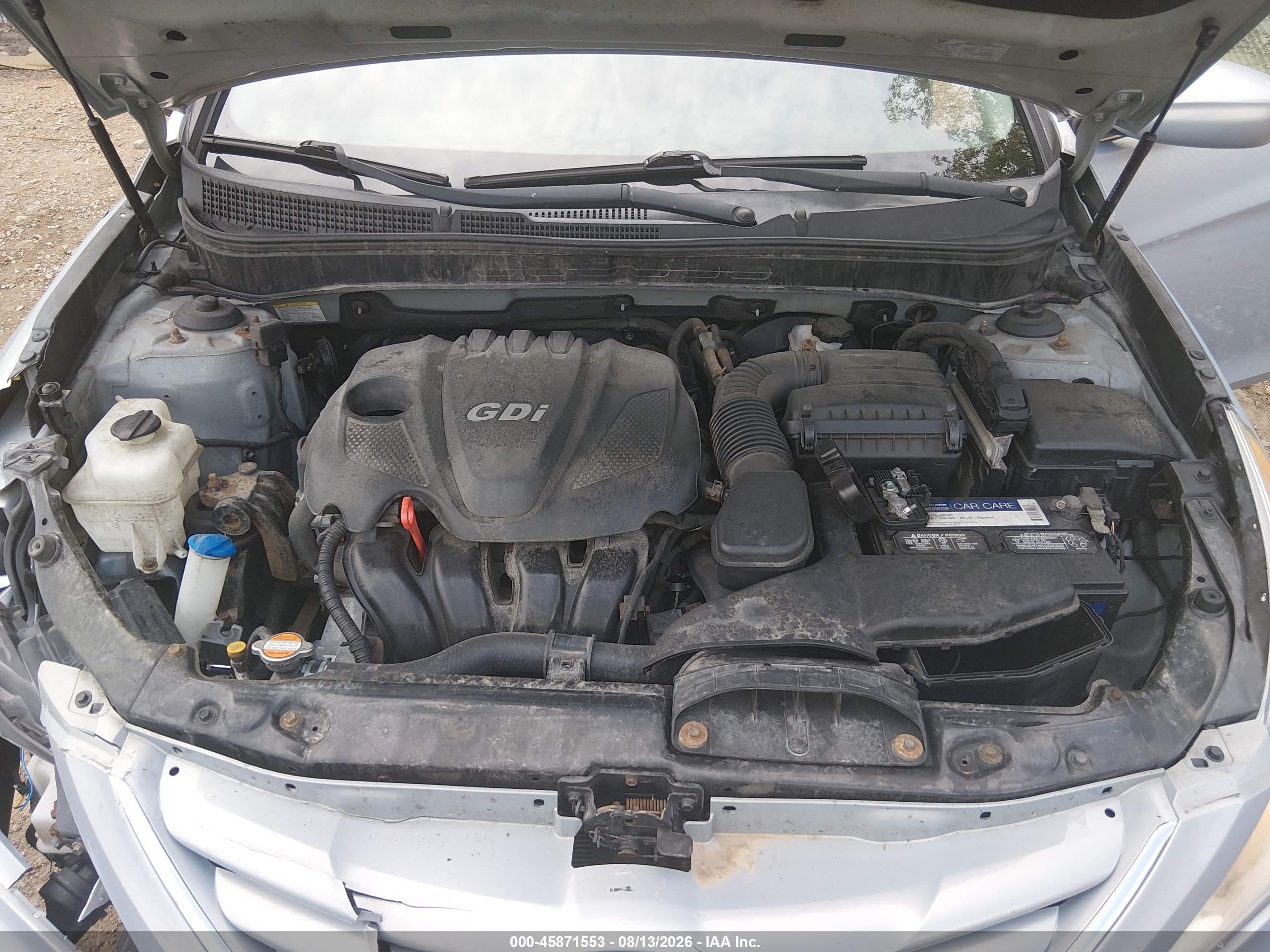 2011 Hyundai Sonata Gls Серебряный vin: 5NPEB4AC0BH267399