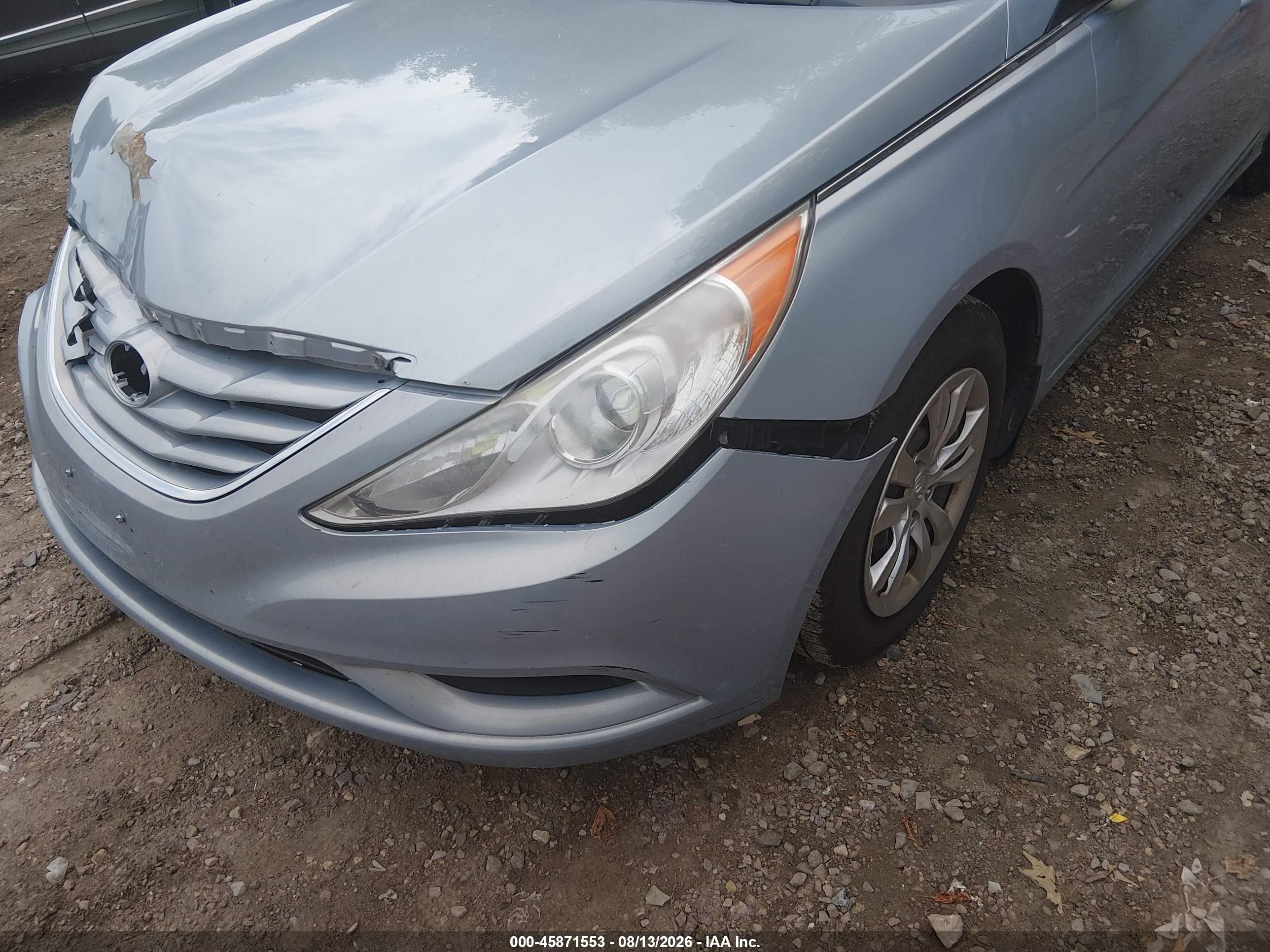 2011 Hyundai Sonata Gls Серебряный vin: 5NPEB4AC0BH267399