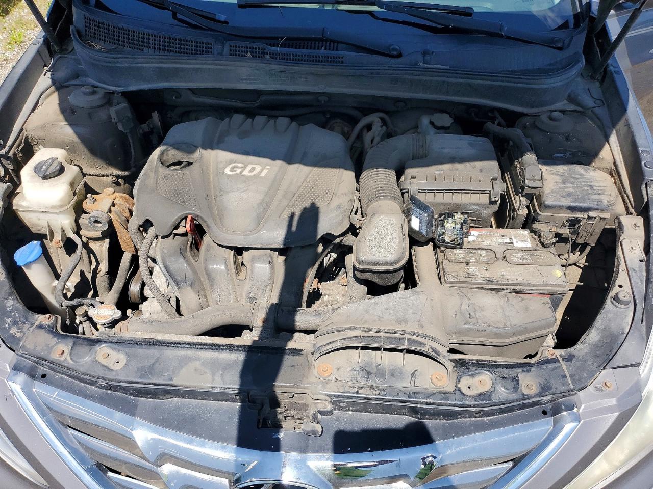2011 Hyundai Sonata Gls Угольный vin: 5NPEB4AC0BH268259