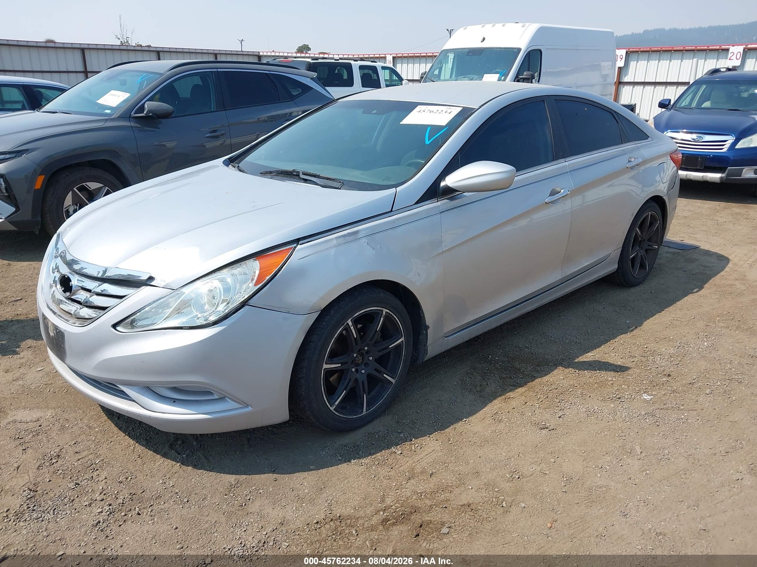 2011 Hyundai Sonata Gls Silver vin: 5NPEB4AC0BH270769