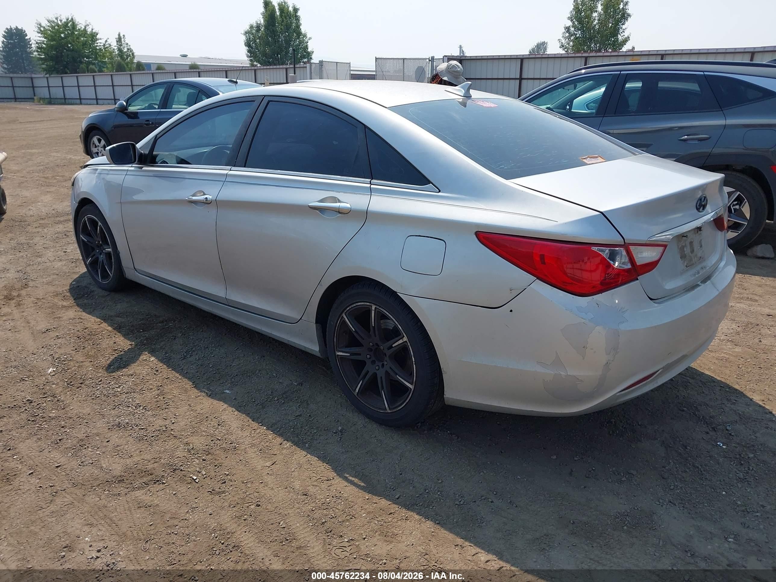 2011 Hyundai Sonata Gls Silver vin: 5NPEB4AC0BH270769