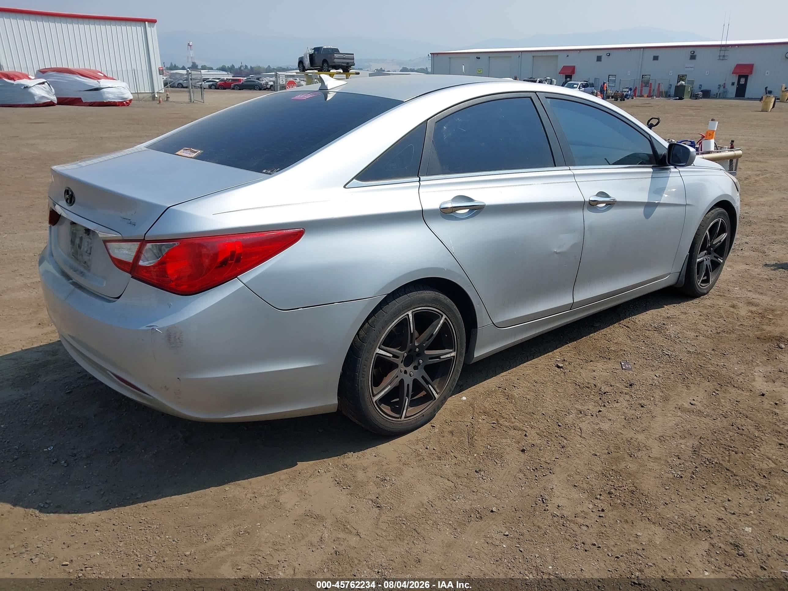 2011 Hyundai Sonata Gls Silver vin: 5NPEB4AC0BH270769