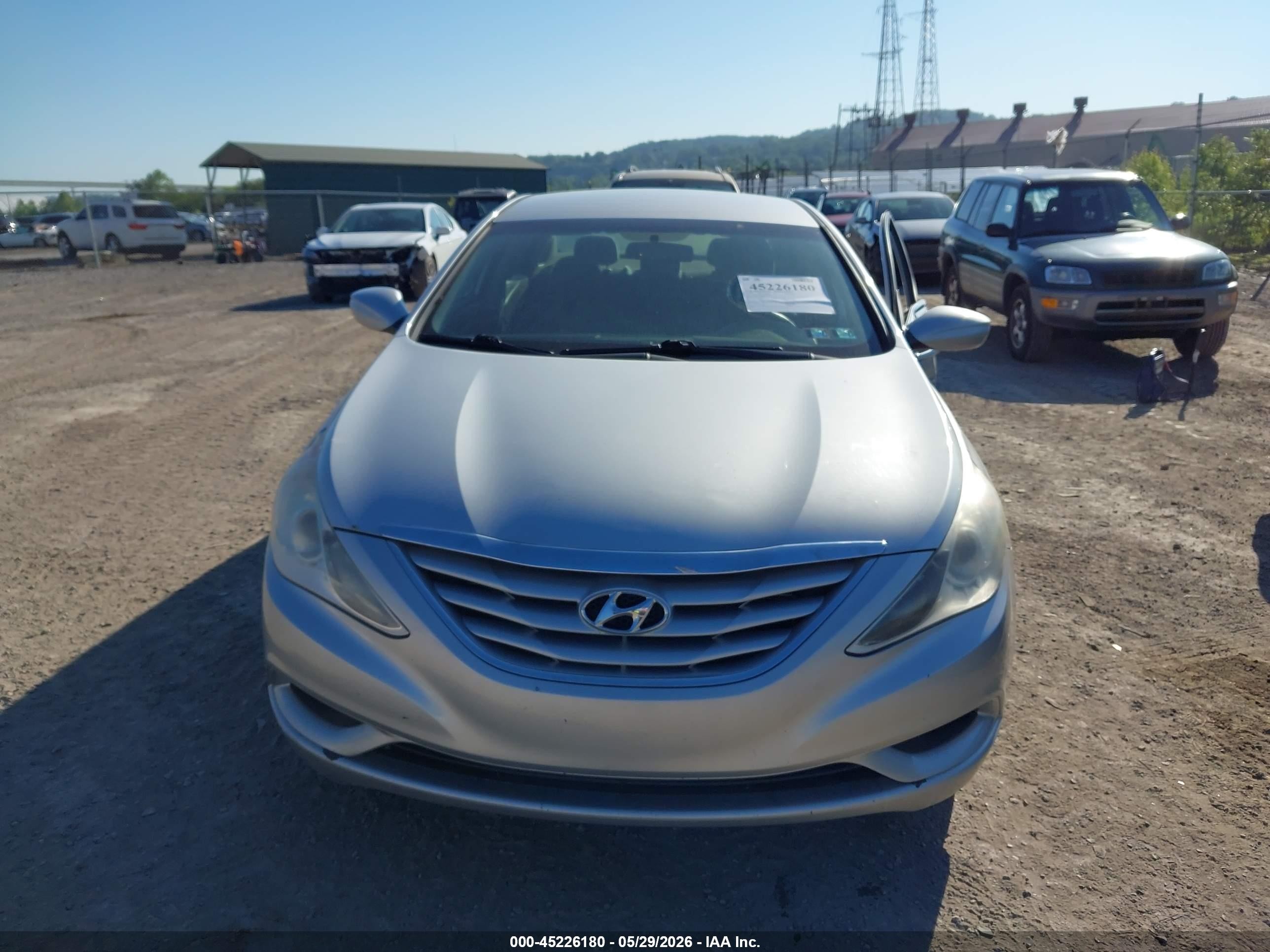 2011 Hyundai Sonata Gls Silver vin: 5NPEB4AC0BH271601
