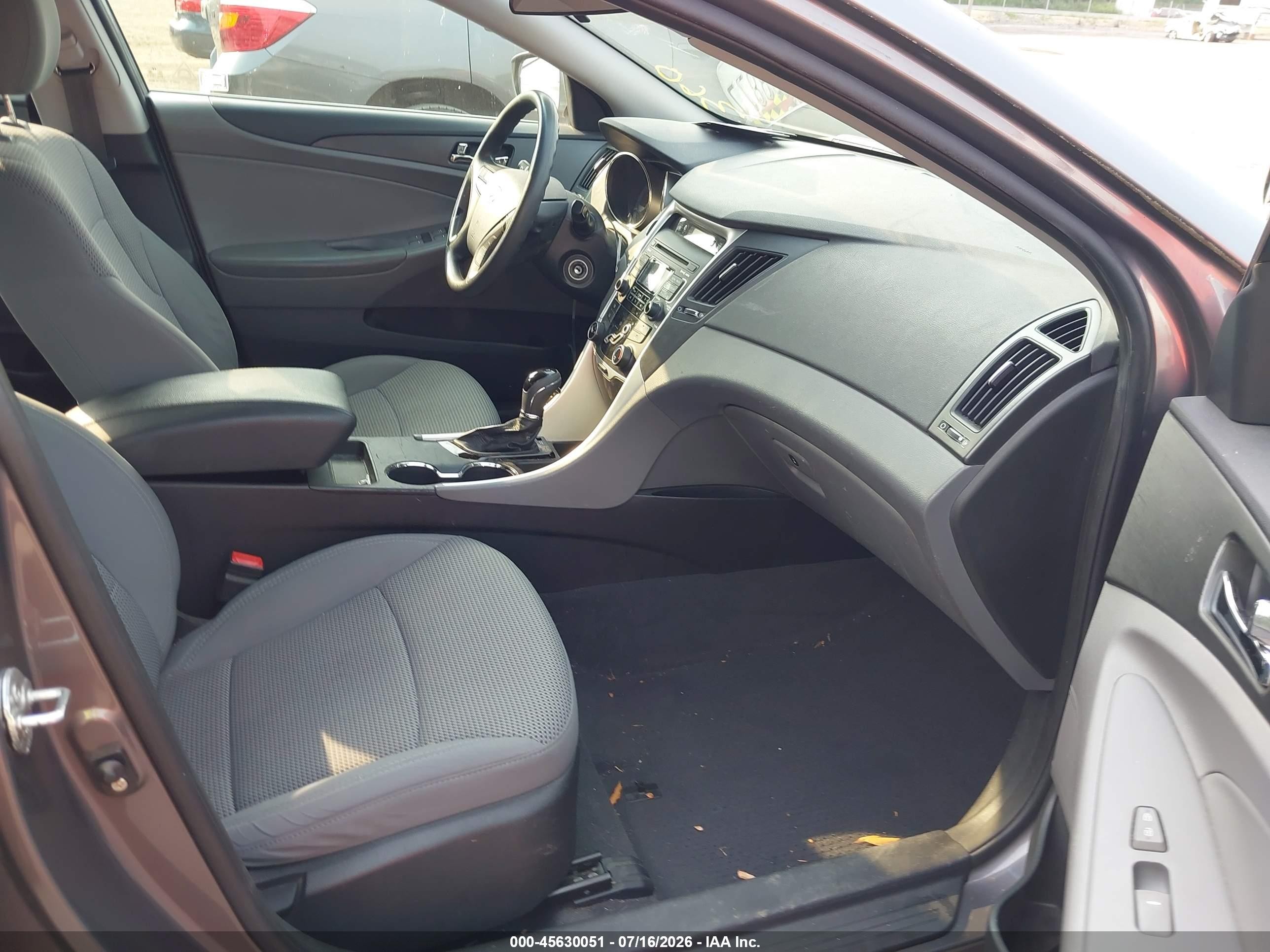 2011 Hyundai Sonata Gls Gray vin: 5NPEB4AC0BH290326