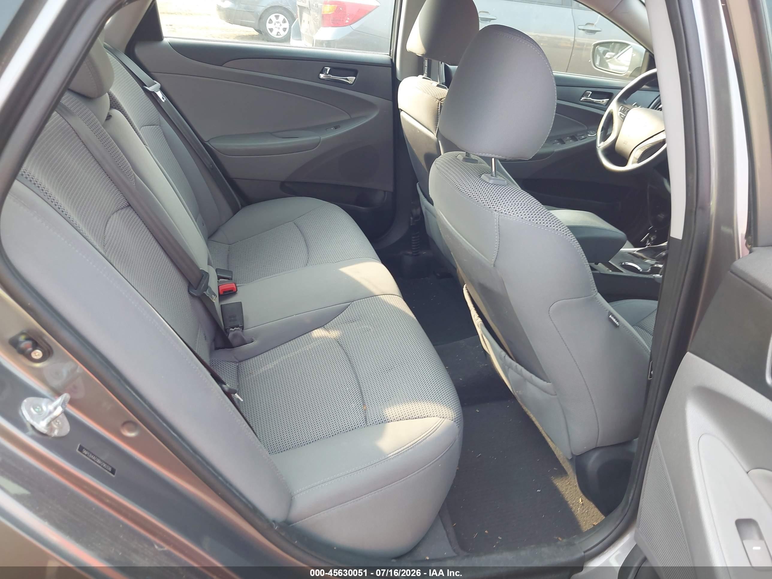 2011 Hyundai Sonata Gls Gray vin: 5NPEB4AC0BH290326