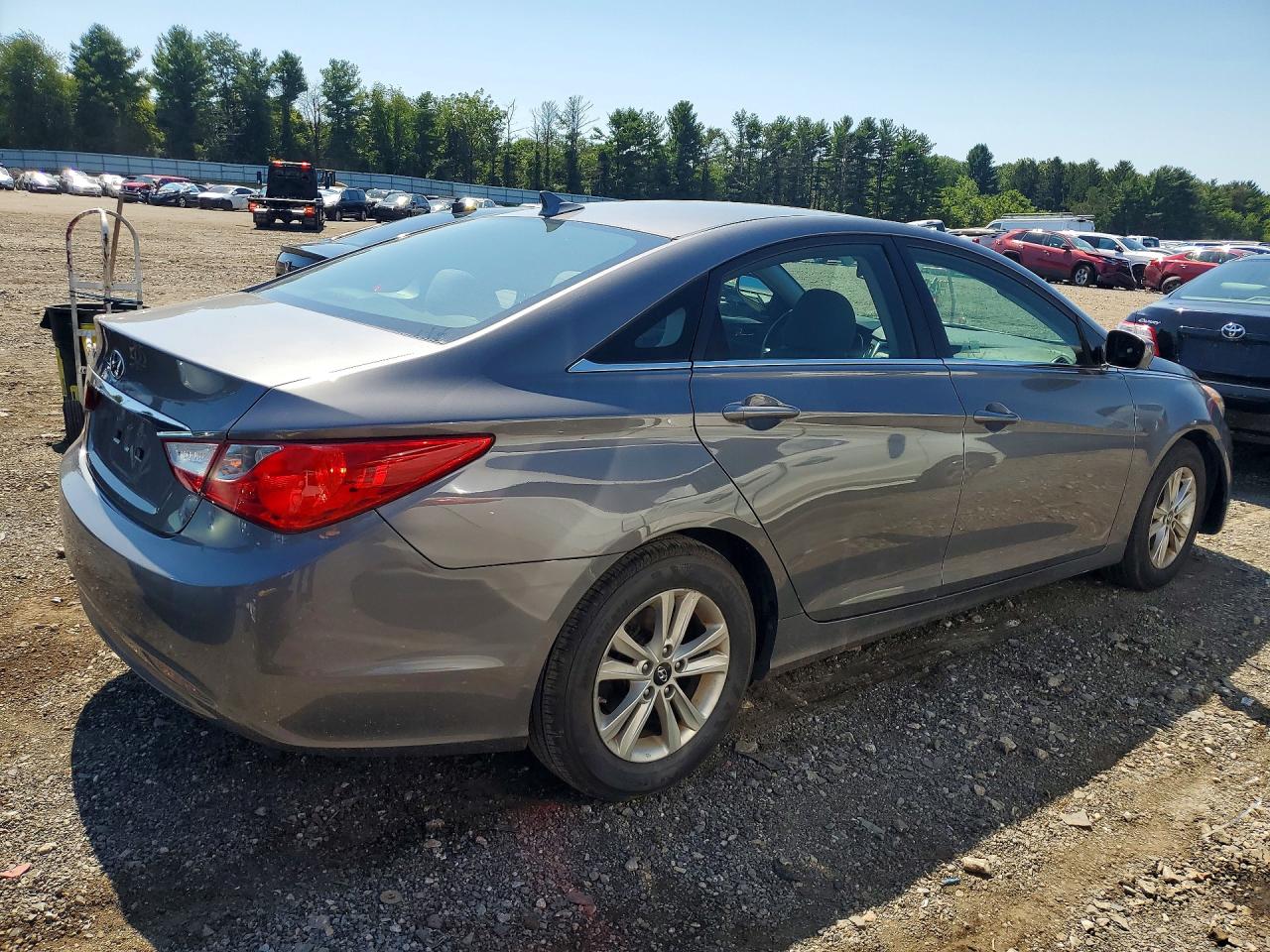 2011 Hyundai Sonata Gls Gray vin: 5NPEB4AC0BH290326