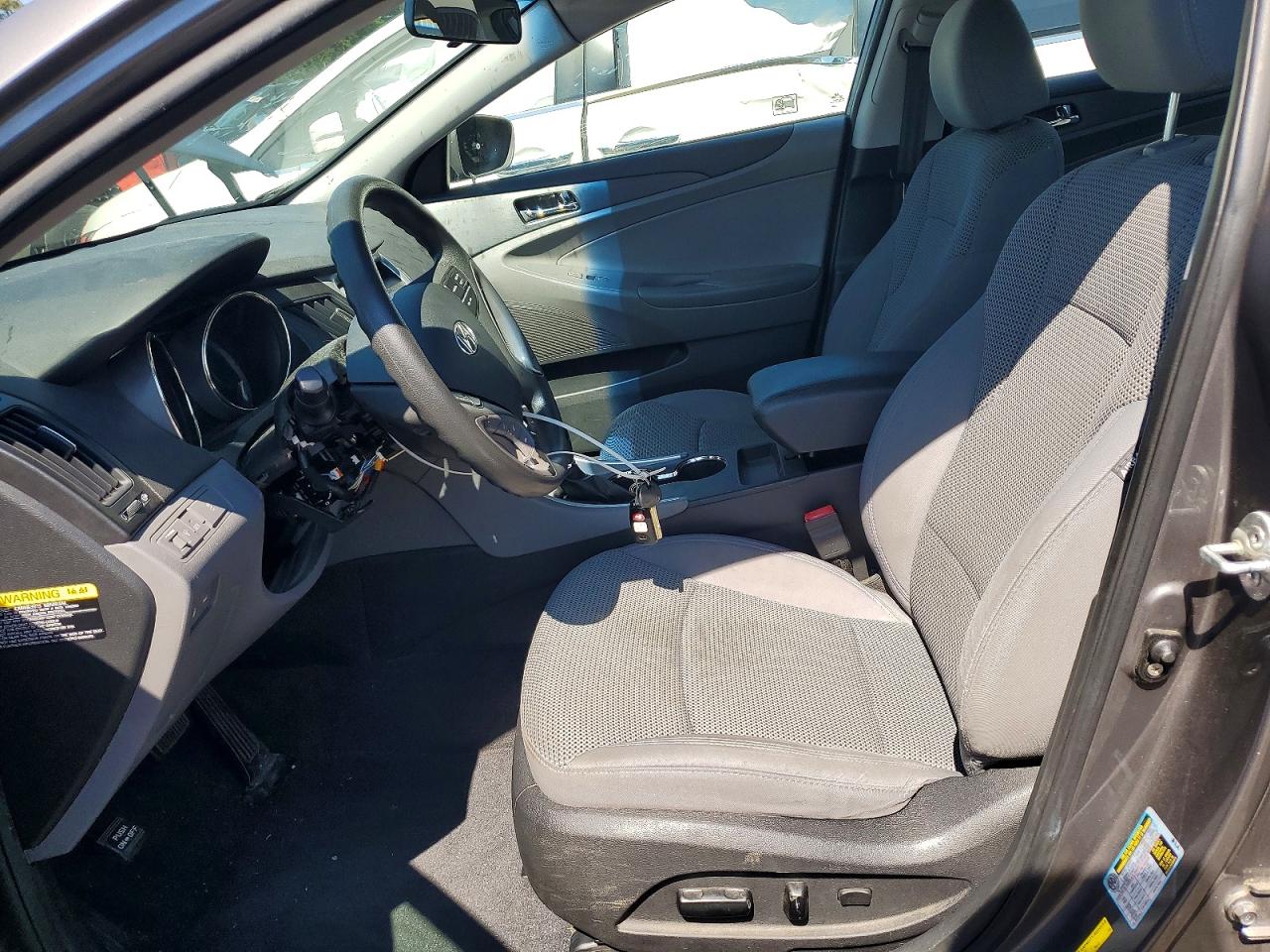 2011 Hyundai Sonata Gls Gray vin: 5NPEB4AC0BH290326