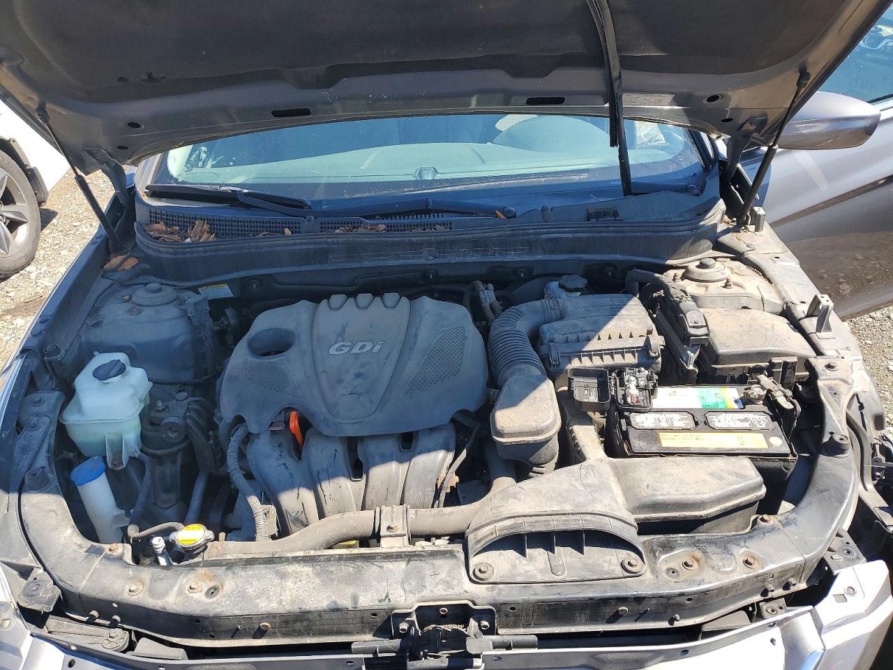 2011 Hyundai Sonata Gls Gray vin: 5NPEB4AC0BH290326