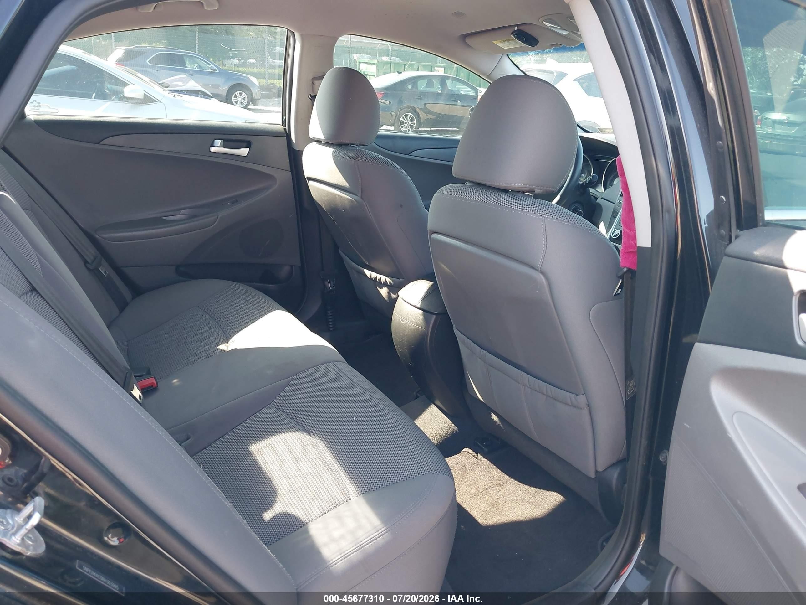 2011 Hyundai Sonata Gls Black vin: 5NPEB4AC0BH303995