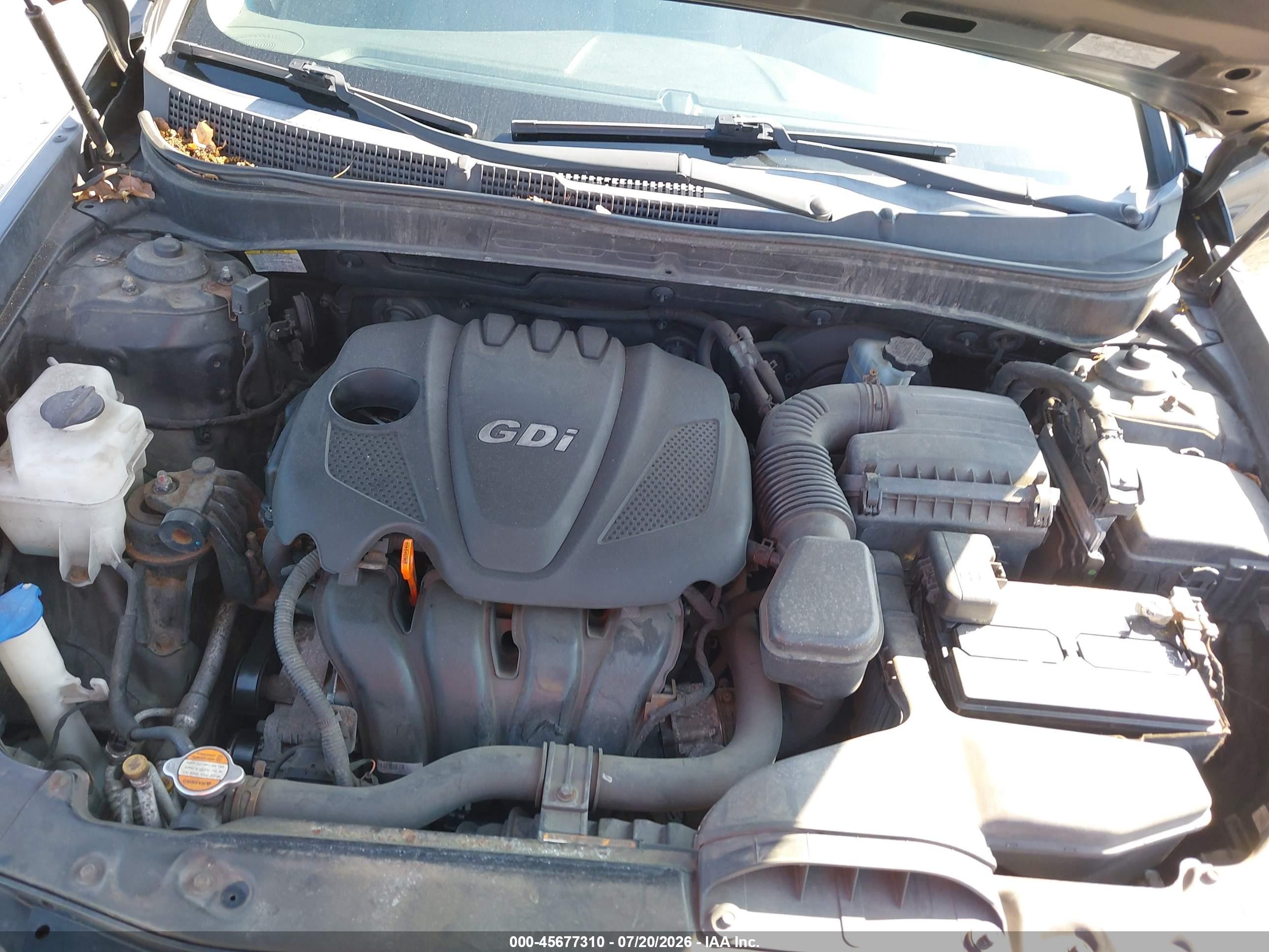 2011 Hyundai Sonata Gls Black vin: 5NPEB4AC0BH303995