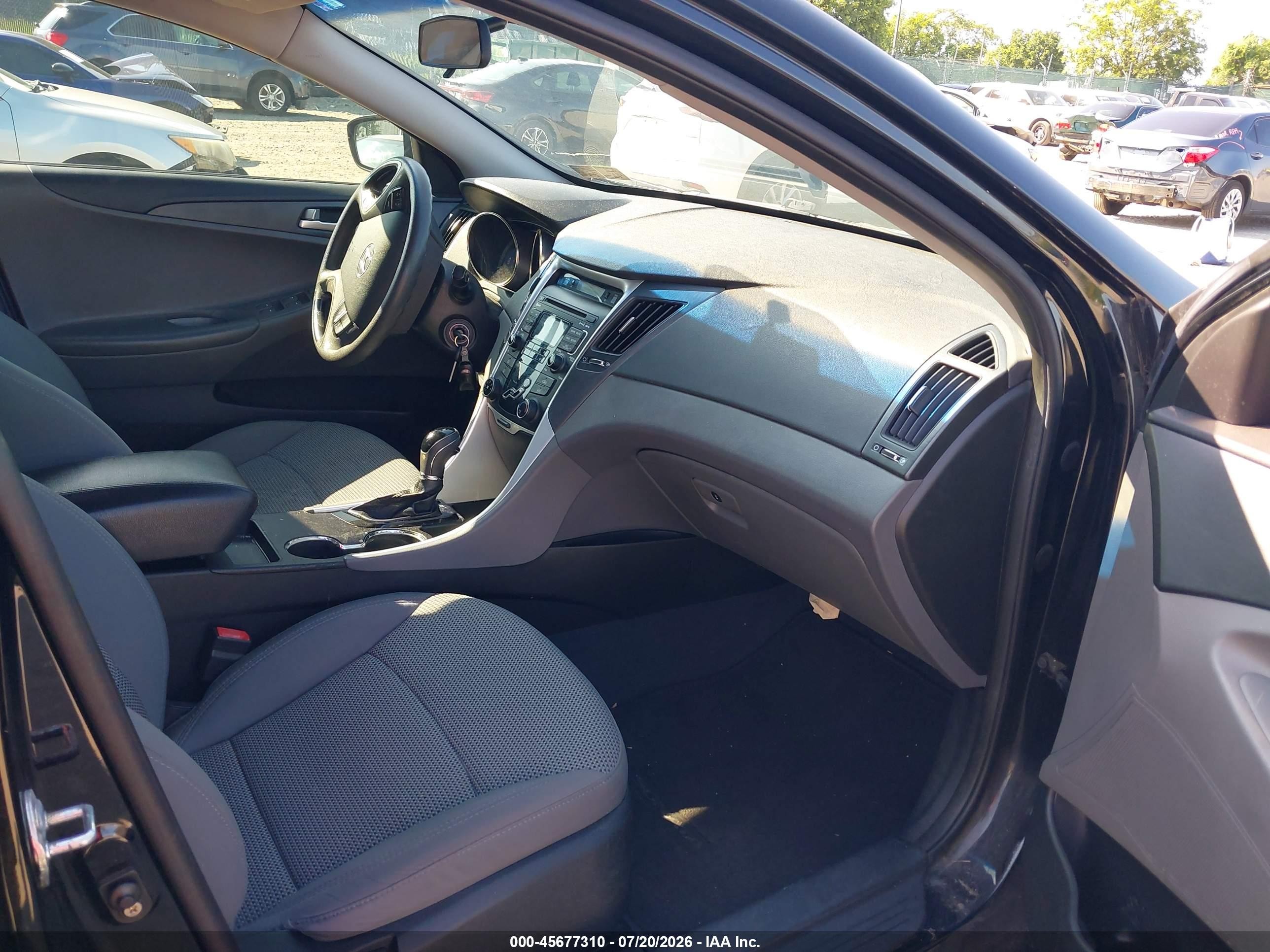 2011 Hyundai Sonata Gls Black vin: 5NPEB4AC0BH303995