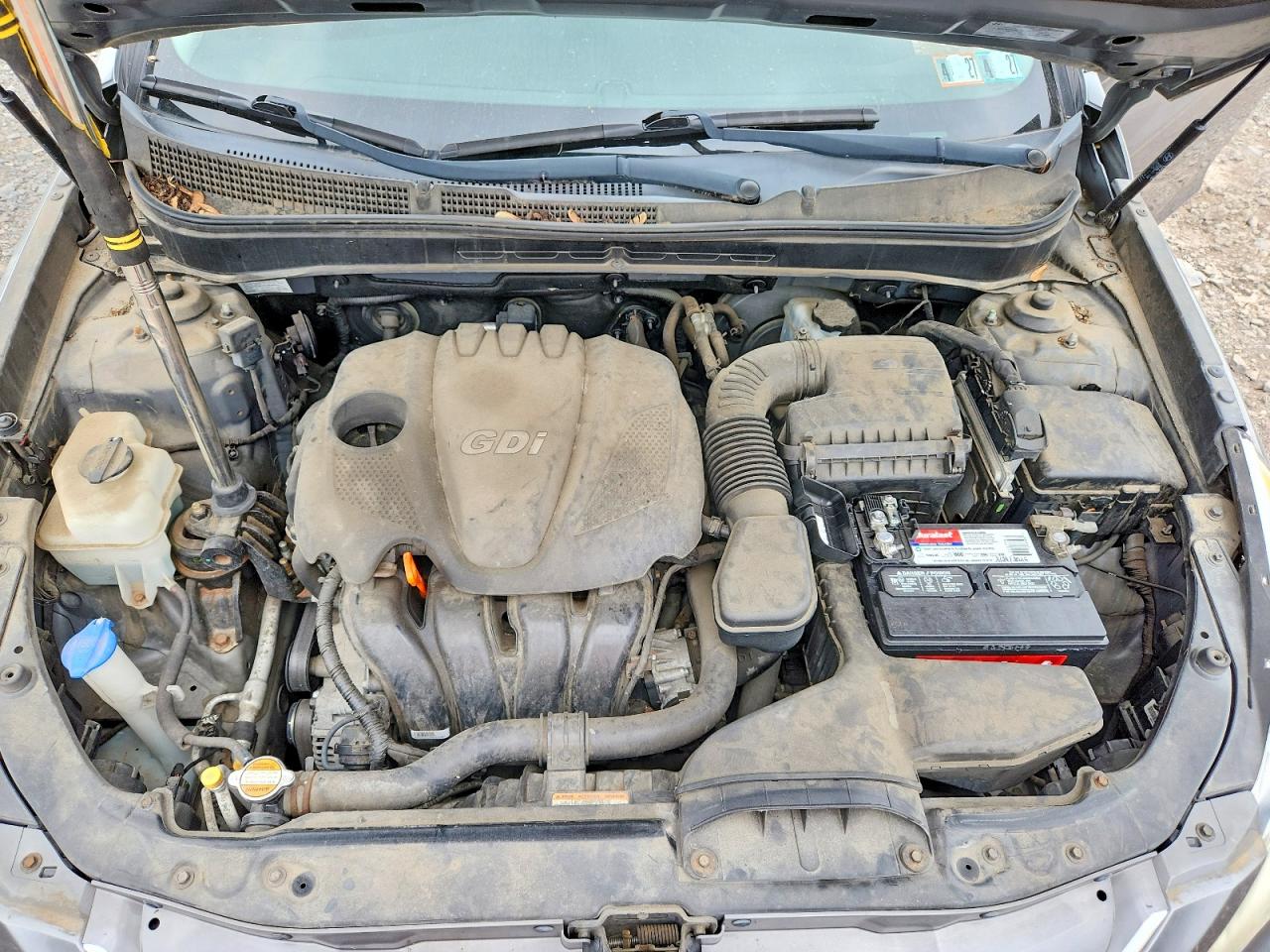 2012 Hyundai Sonata Gls Gray vin: 5NPEB4AC0CH309409