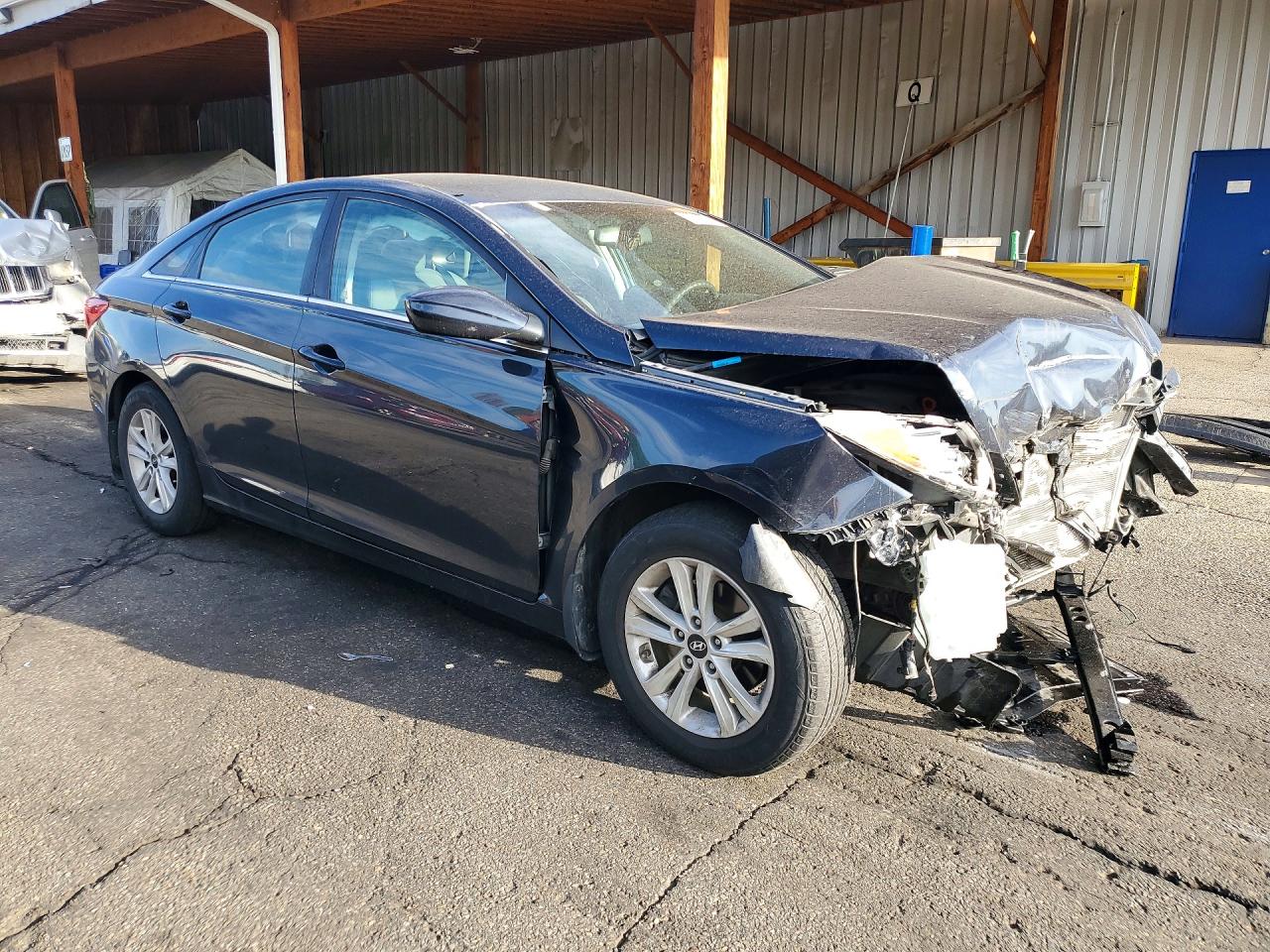 2012 Hyundai Sonata Gls Gray vin: 5NPEB4AC0CH313637