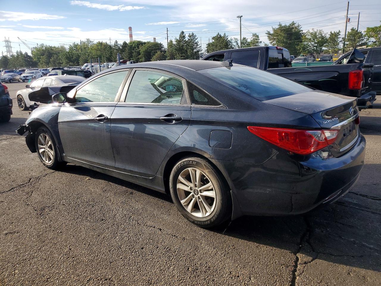 2012 Hyundai Sonata Gls Gray vin: 5NPEB4AC0CH313637