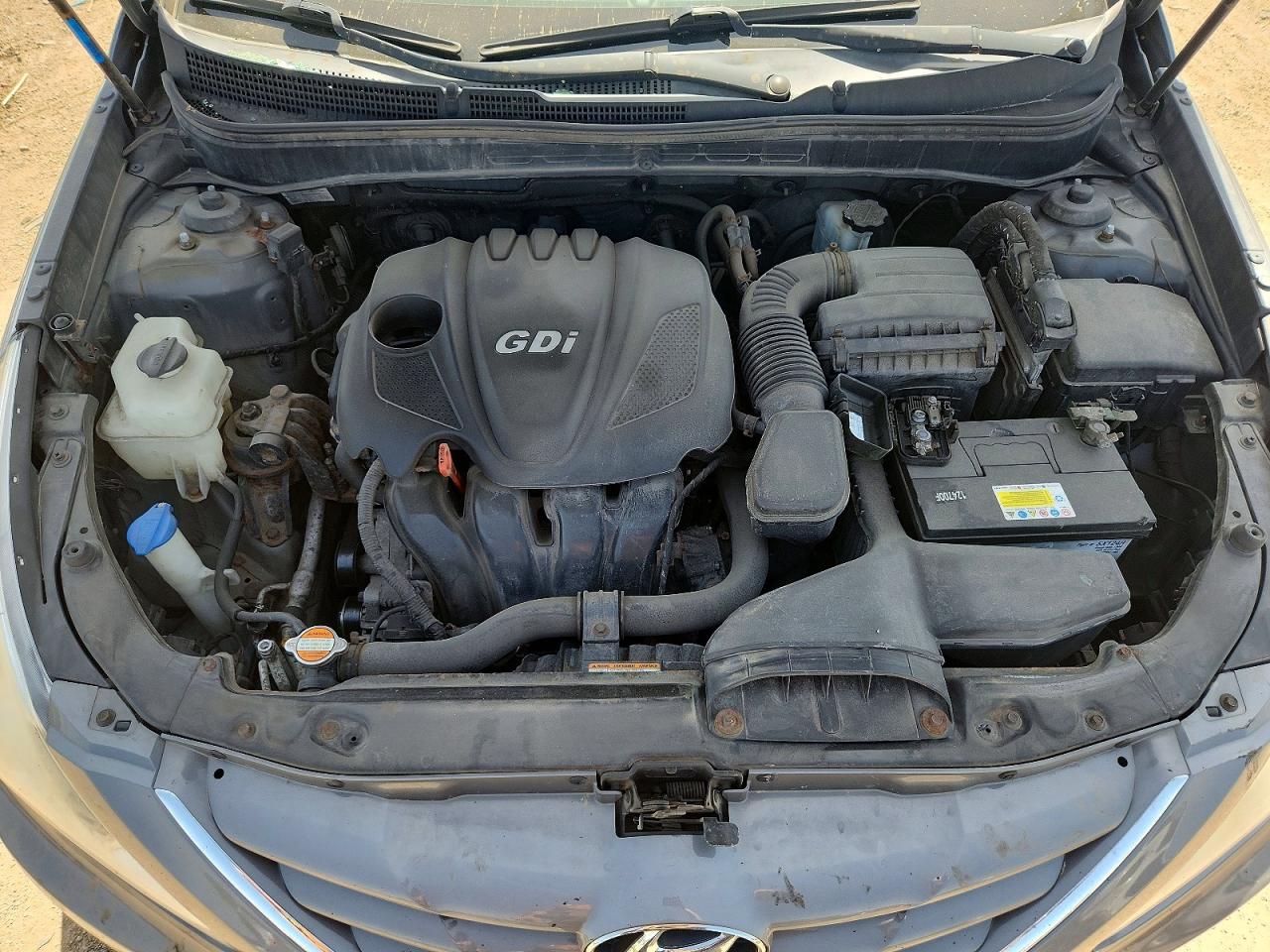2012 Hyundai Sonata Gls Gray vin: 5NPEB4AC0CH314433