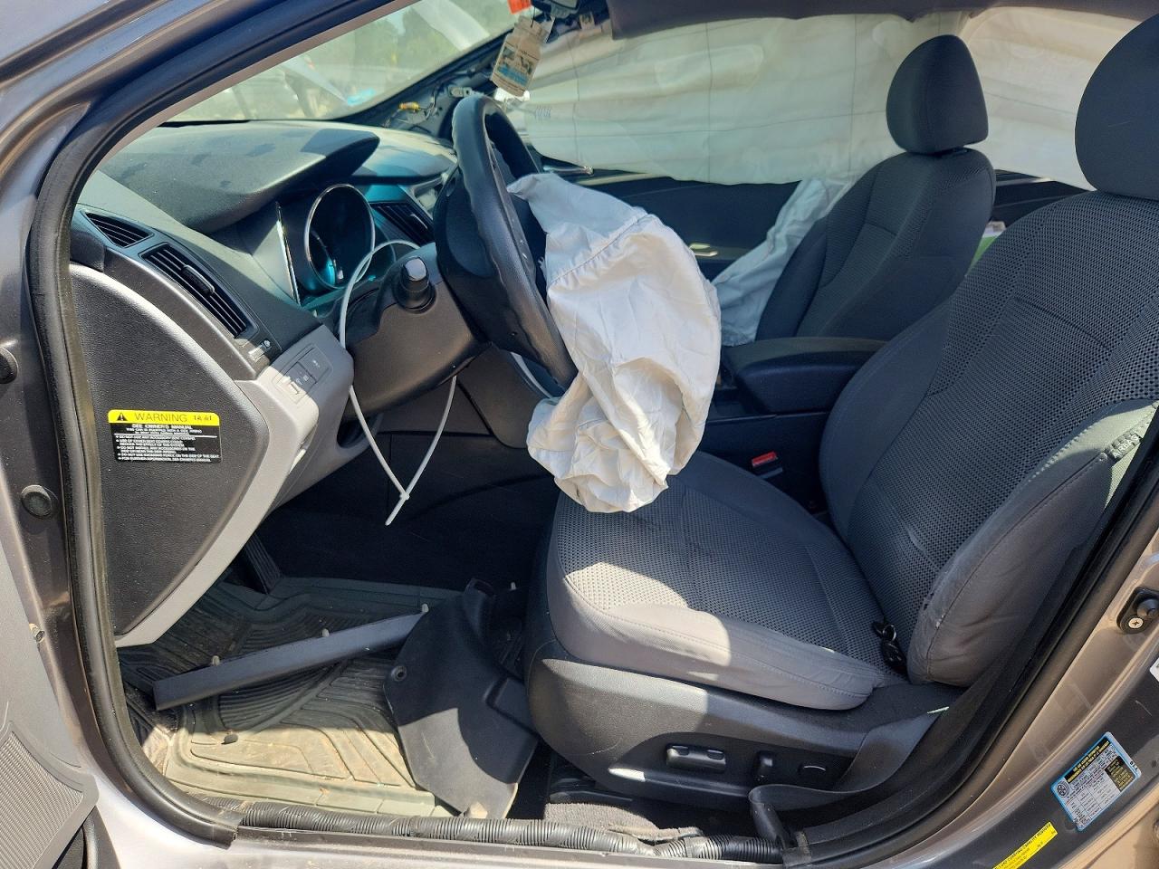 2012 Hyundai Sonata Gls Gray vin: 5NPEB4AC0CH314433