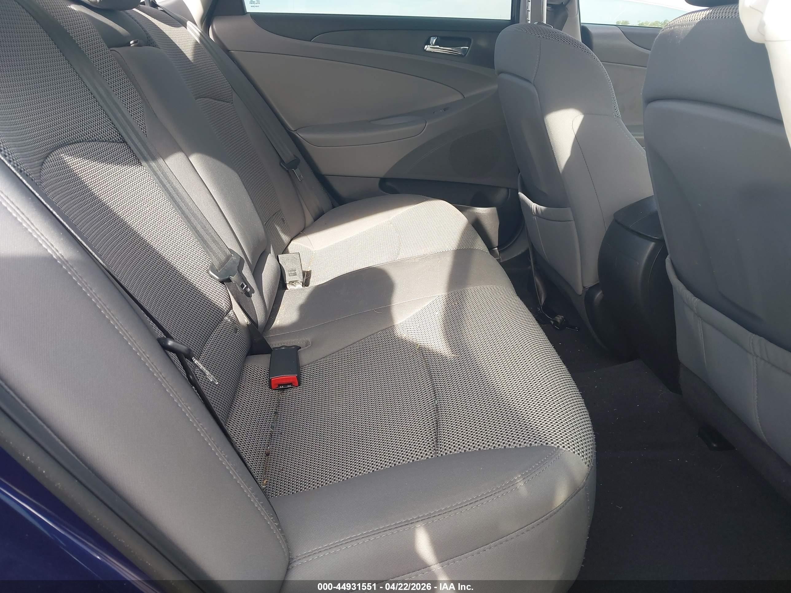 2012 Hyundai Sonata Gls Blue vin: 5NPEB4AC0CH335380
