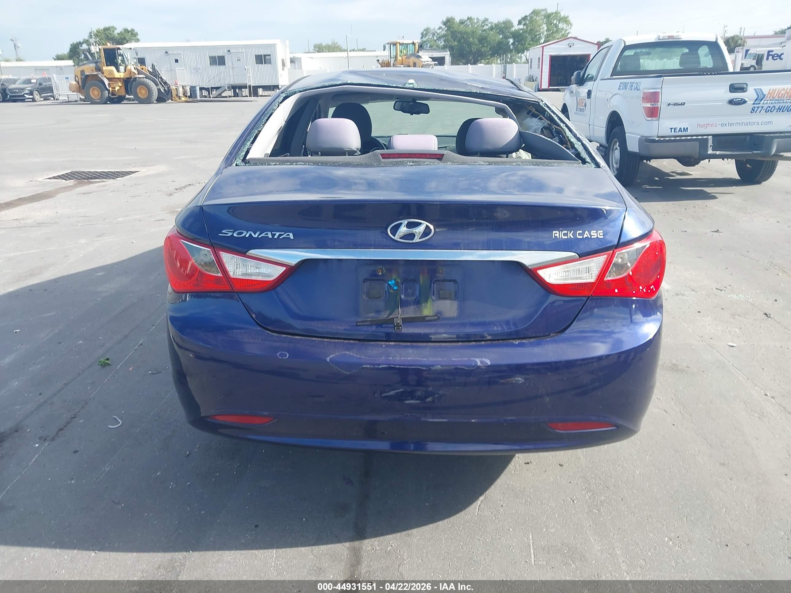 2012 Hyundai Sonata Gls Blue vin: 5NPEB4AC0CH335380