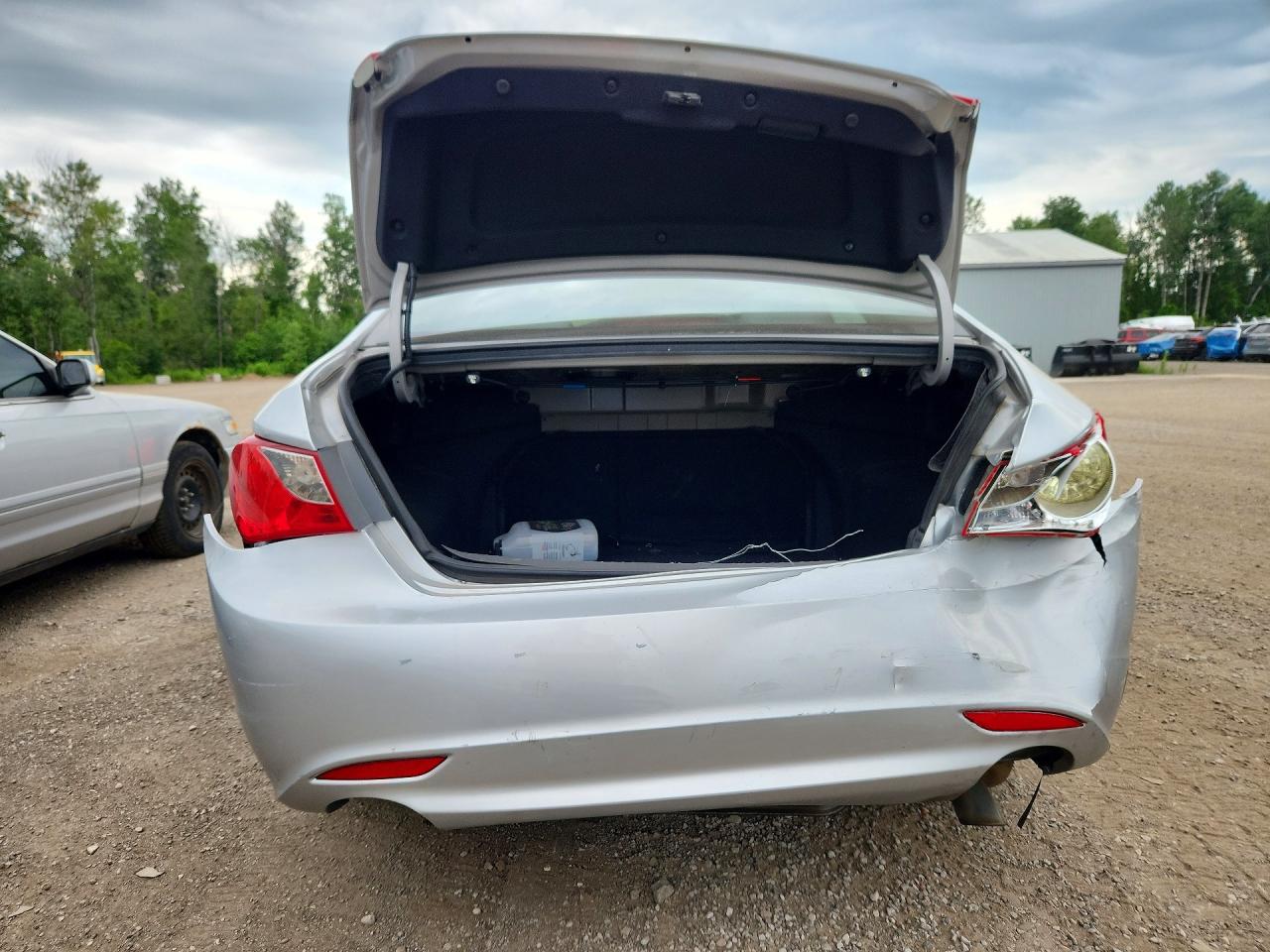 2012 Hyundai Sonata Gls Silver vin: 5NPEB4AC0CH336481