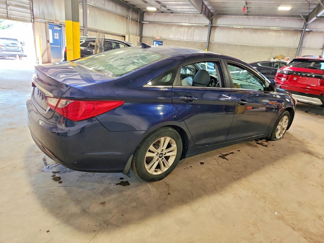 2012 Hyundai Sonata Gls Blue vin: 5NPEB4AC0CH337467