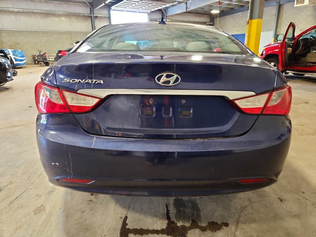 2012 Hyundai Sonata Gls Blue vin: 5NPEB4AC0CH337467
