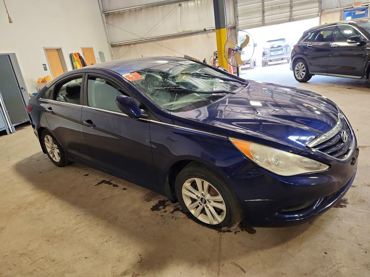 2012 Hyundai Sonata Gls Blue vin: 5NPEB4AC0CH337467