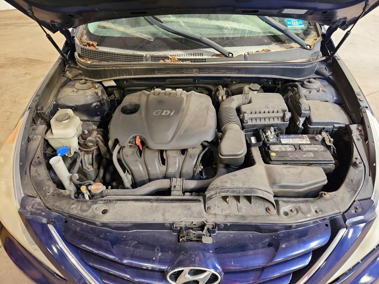 2012 Hyundai Sonata Gls Blue vin: 5NPEB4AC0CH337467